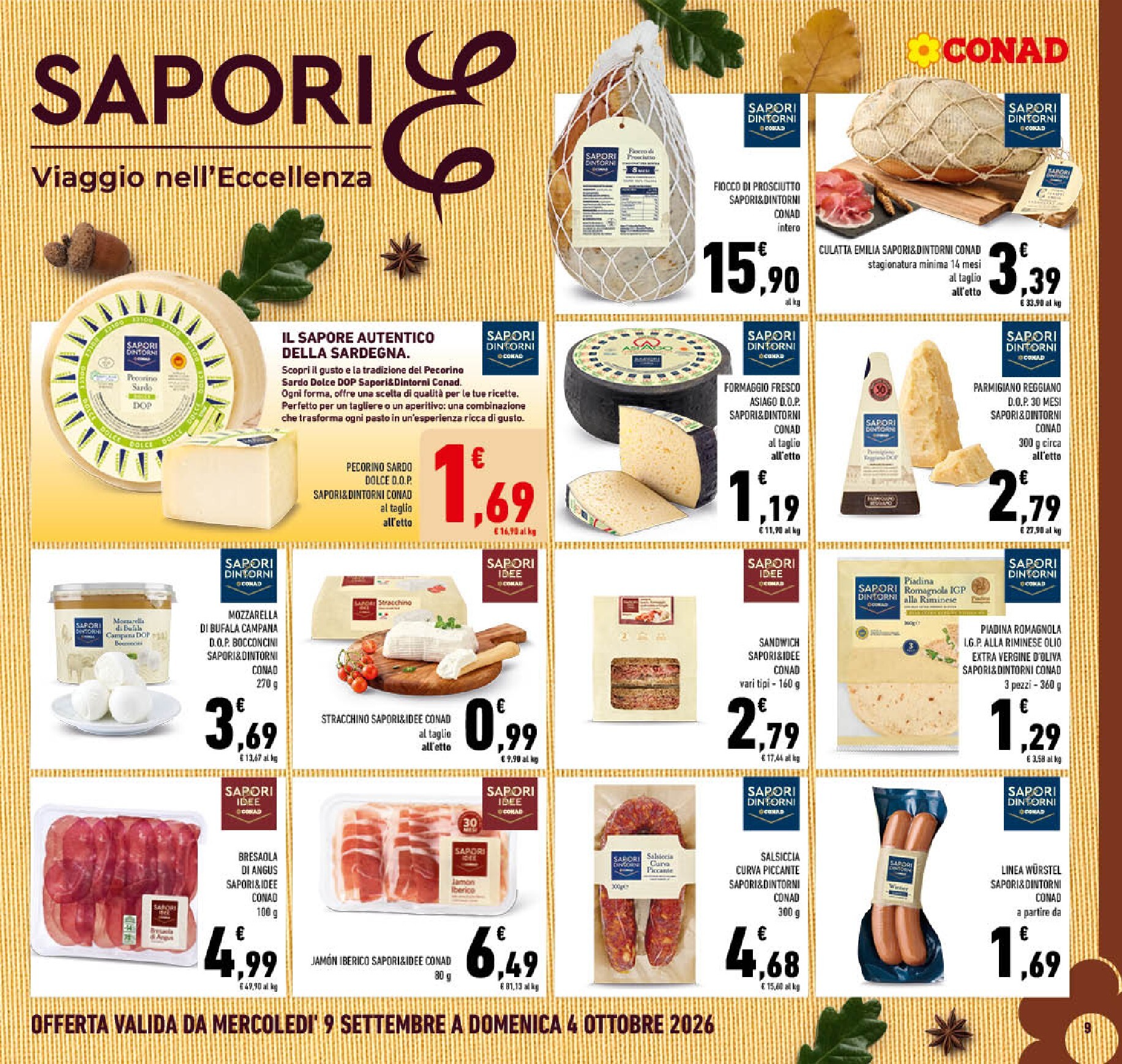 conad - Volantino futuro Conad valido dal mercoledì 09/09/2026 al domenica 20/09/2026 - page: 9
