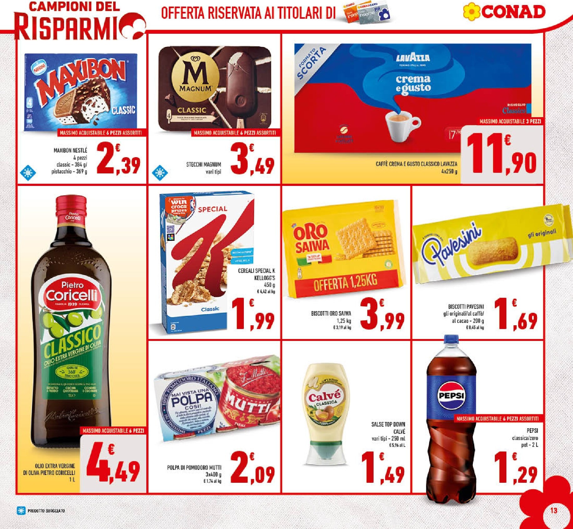 conad - Volantino futuro Conad valido dal mercoledì 09/09/2026 al domenica 20/09/2026 - page: 13