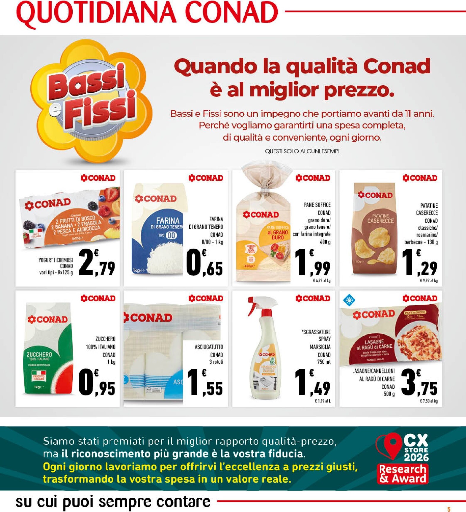conad - Volantino attuale di Conad - Piú valido dal mercoledì 16/09/2026 al martedì 22/09/2026 - page: 5
