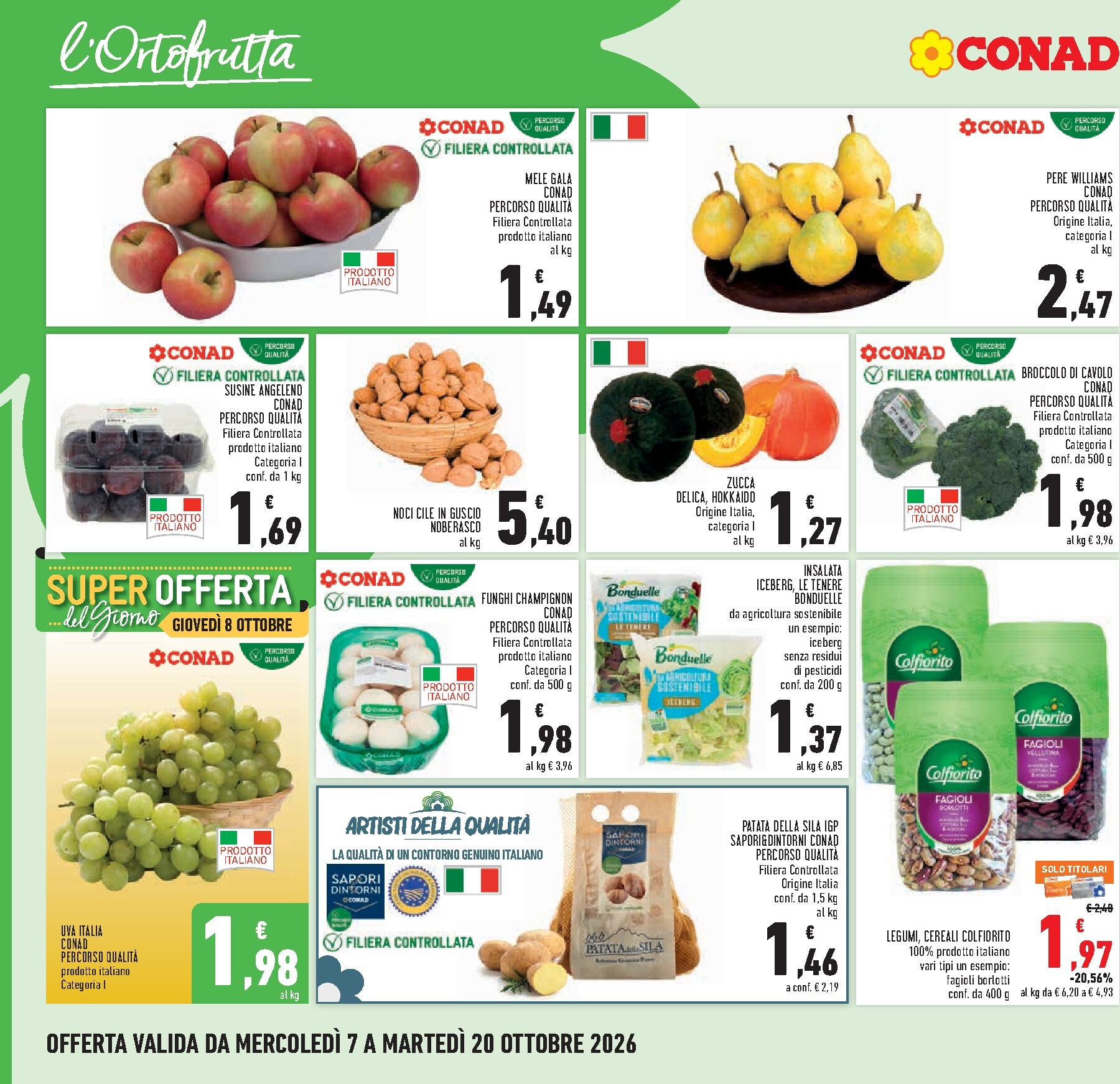 conad - Volantino Conad per la prossima settimana dal mercoledì 07/10/2026 al martedì 20/10/2026 - page: 8