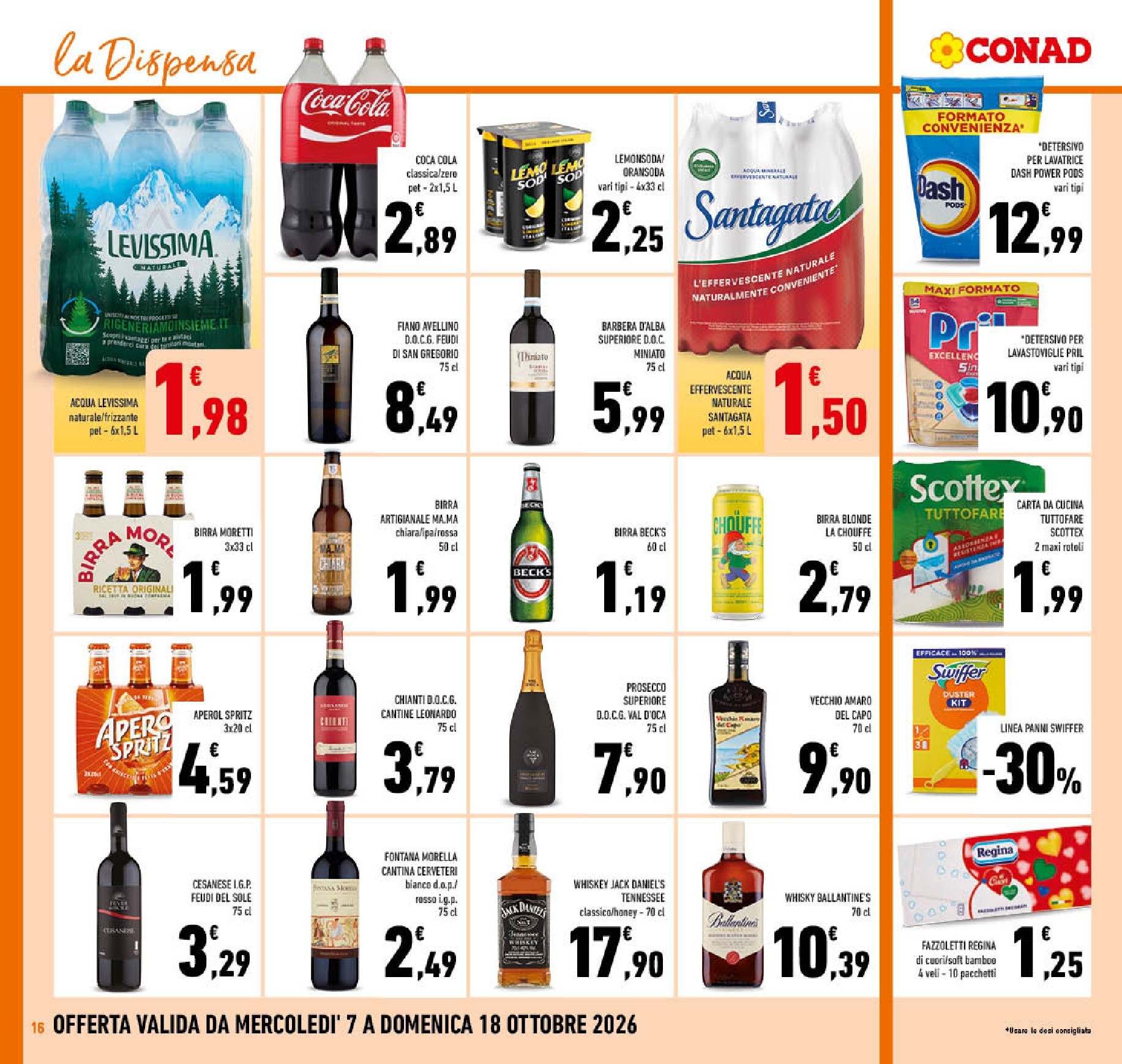 conad - Volantino futuro Conad - Frosinone, Latina, Rieti valido dal mercoledì 07/10/2026 al domenica 18/10/2026 - page: 16