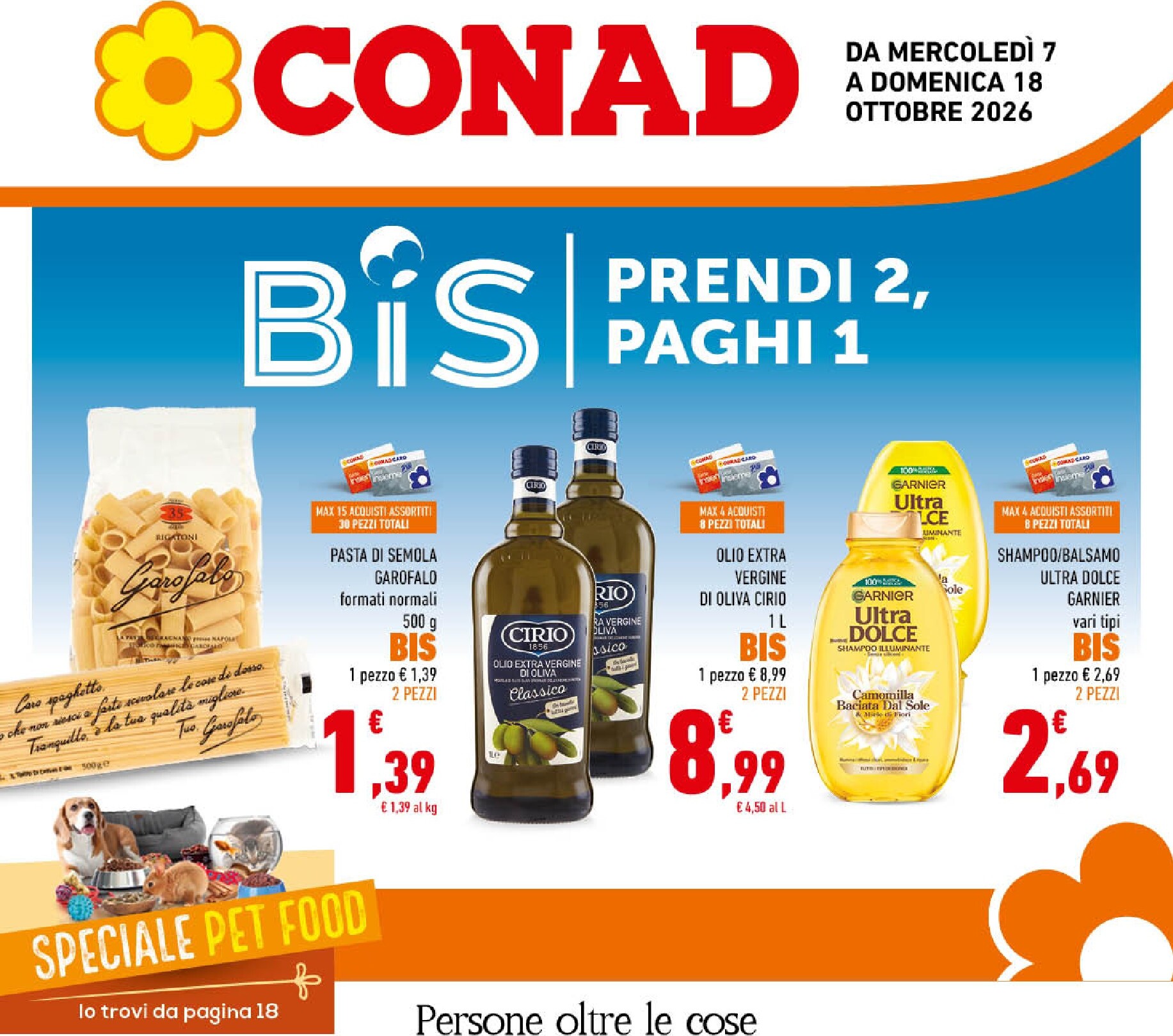 conad - Volantino futuro Conad - Frosinone, Latina, Rieti valido dal mercoledì 07/10/2026 al domenica 18/10/2026 - page: 1