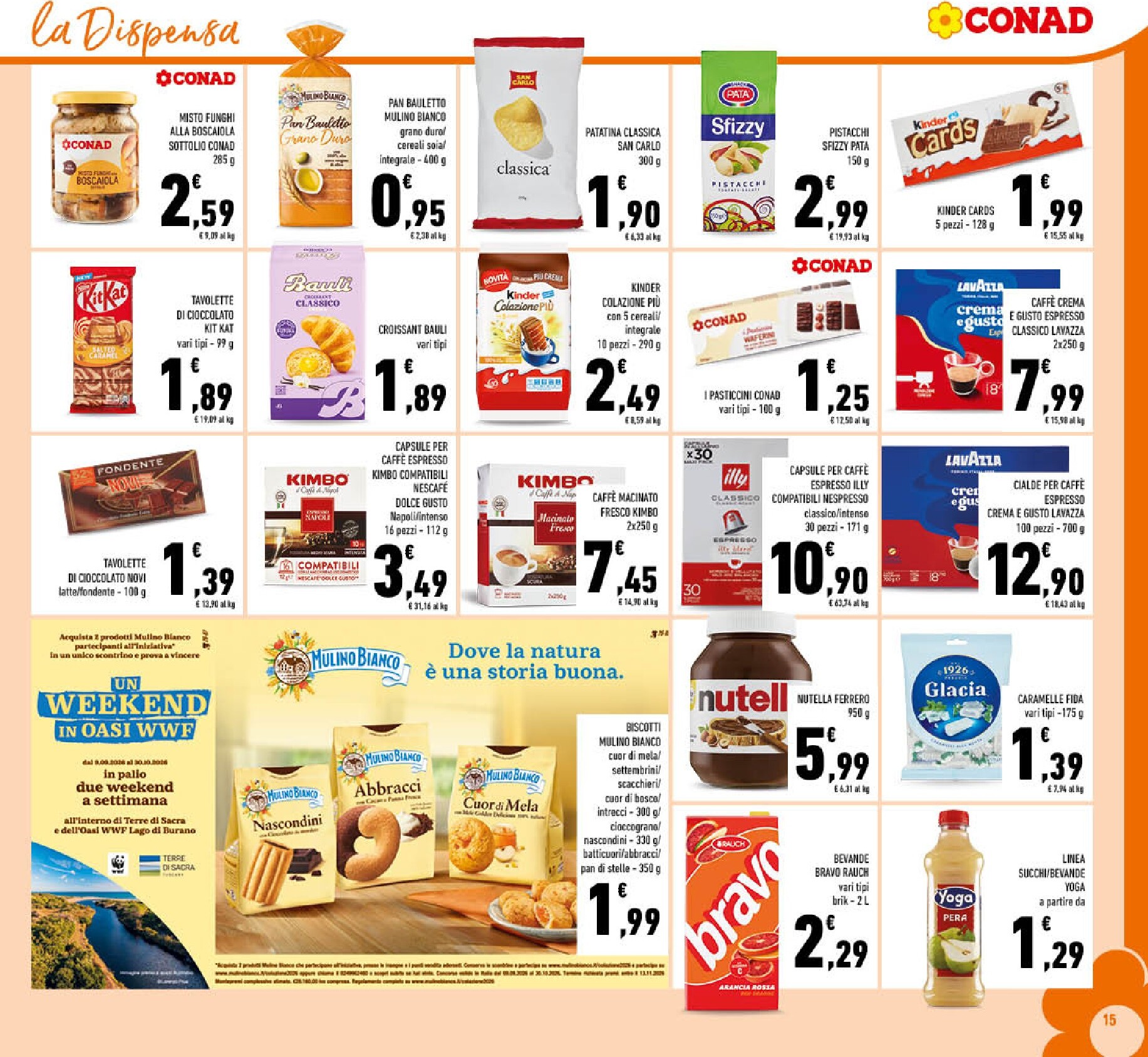 conad - Volantino futuro Conad - Frosinone, Latina, Rieti valido dal mercoledì 07/10/2026 al domenica 18/10/2026 - page: 15