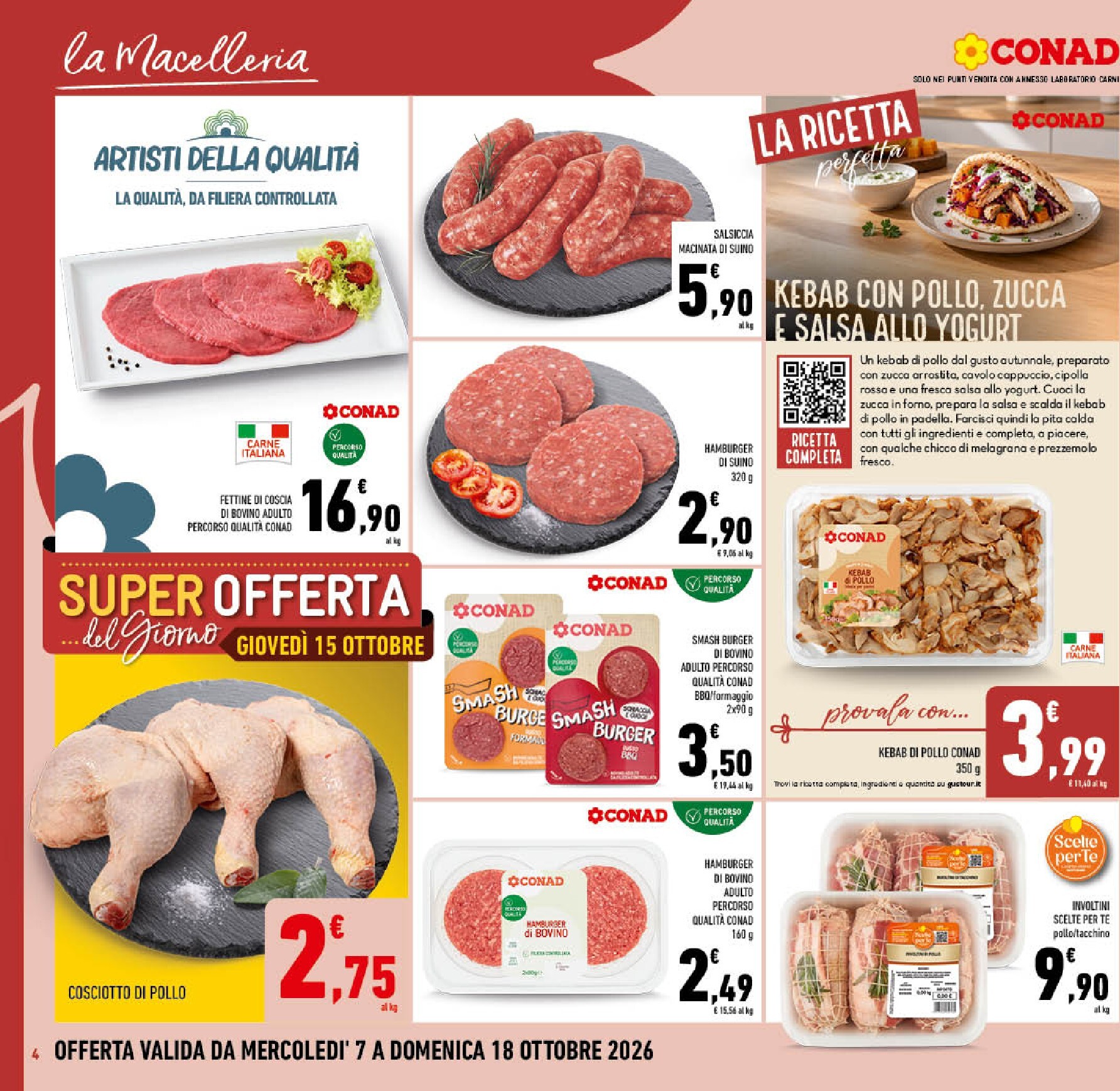 conad - Volantino futuro Conad - Frosinone, Latina, Rieti valido dal mercoledì 07/10/2026 al domenica 18/10/2026 - page: 4