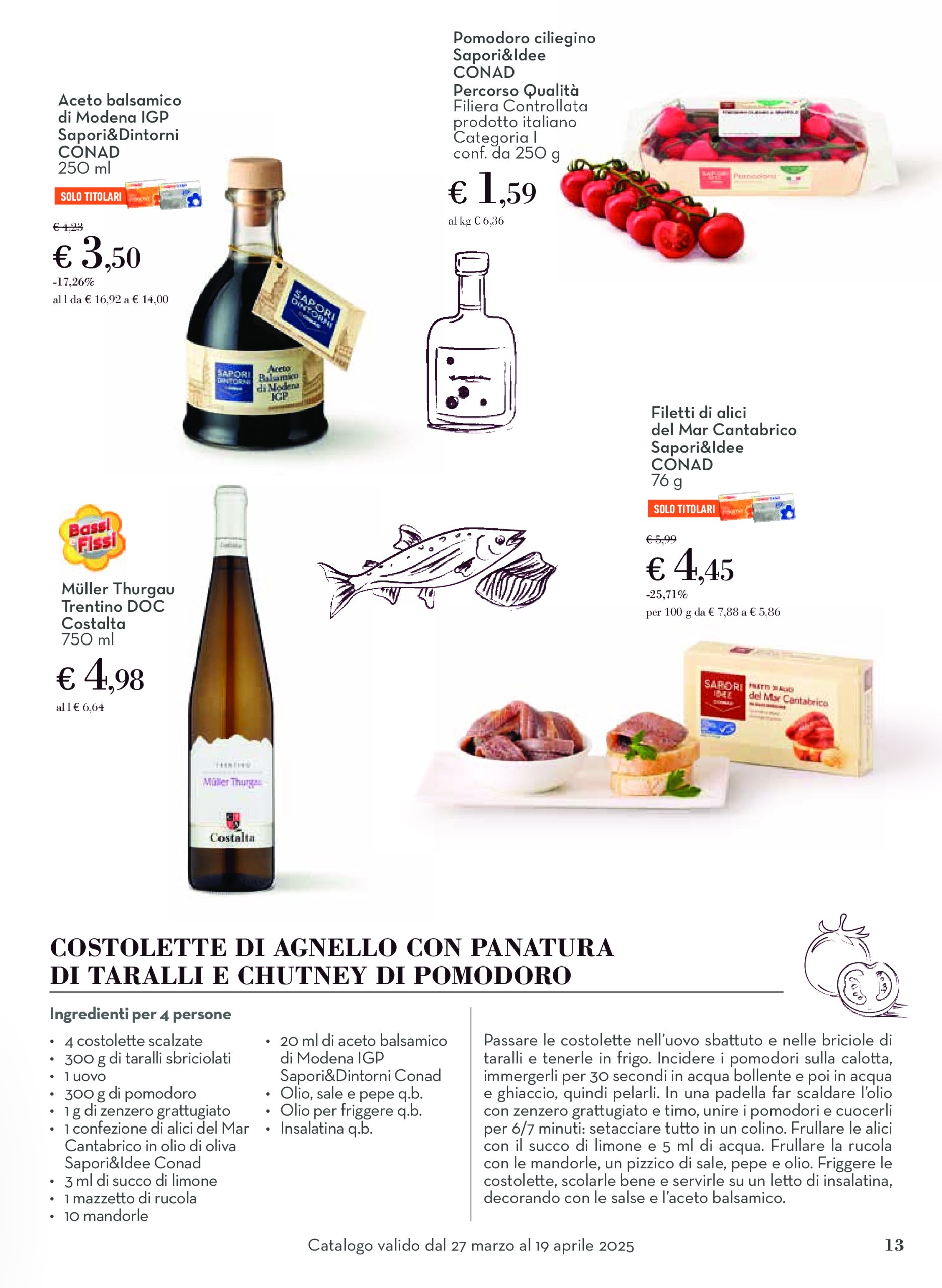 conad - Volantino Conad - Pasqua valido dal 27/03 al 19/04 - page: 13