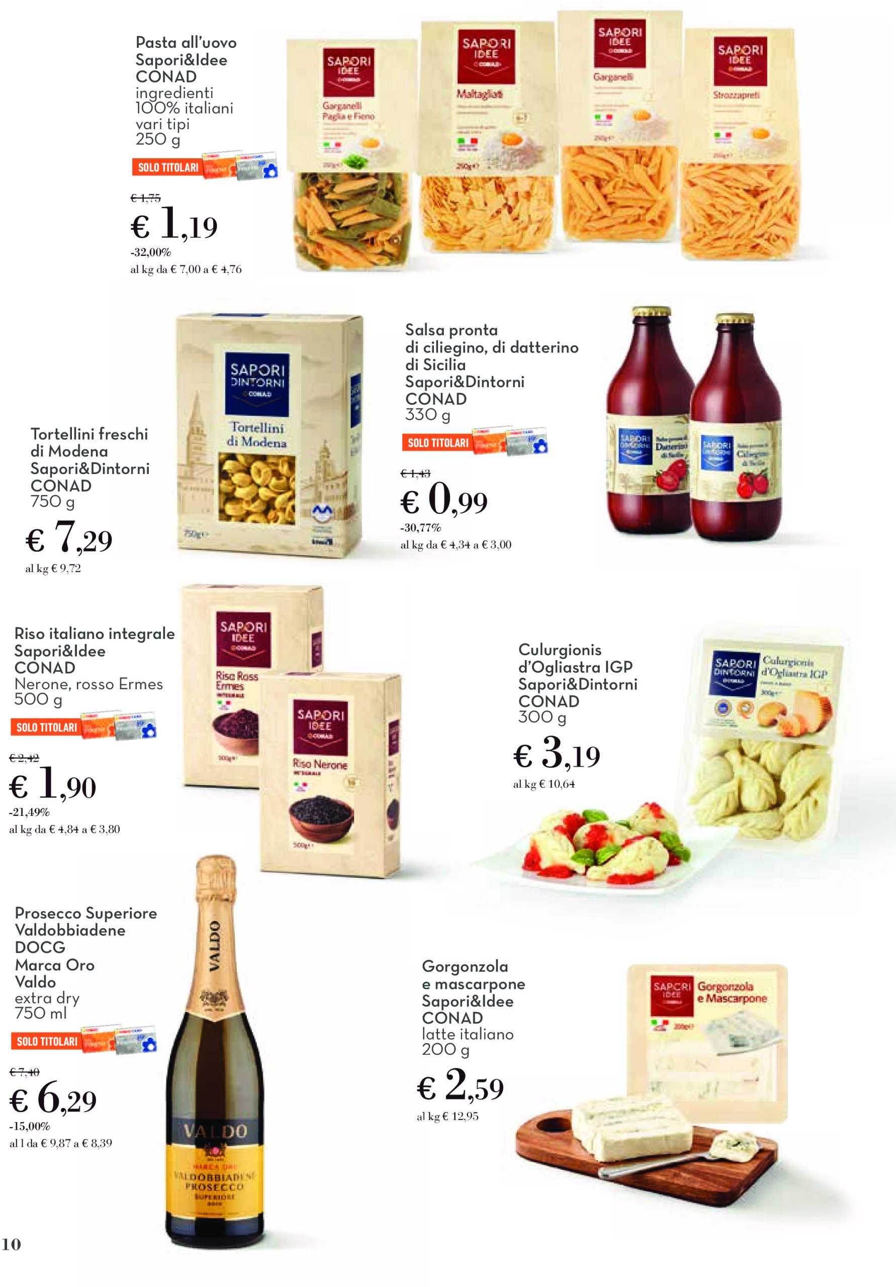 conad - Volantino Conad - Pasqua valido dal 27/03 al 19/04 - page: 10