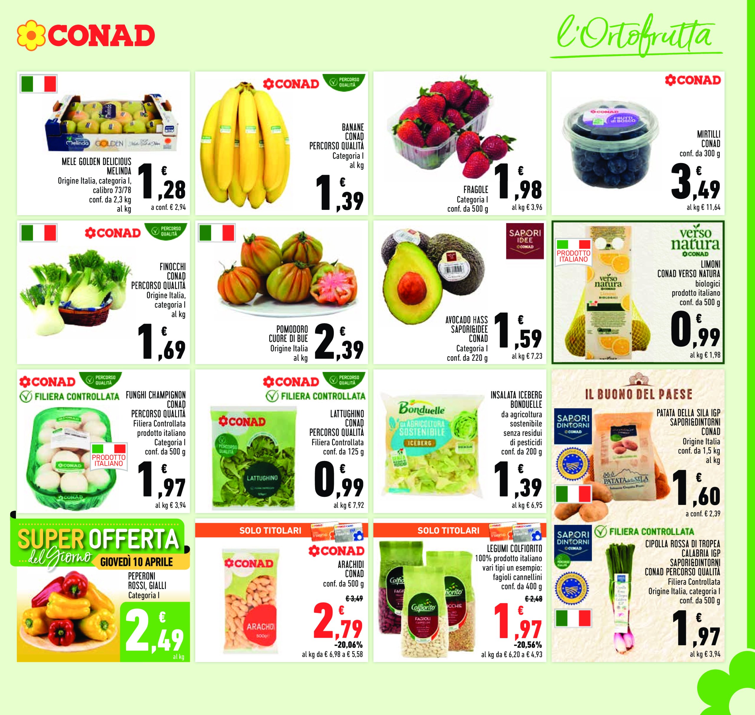 conad - Volantino Conad valido dal 09/04 al 21/04 - page: 9