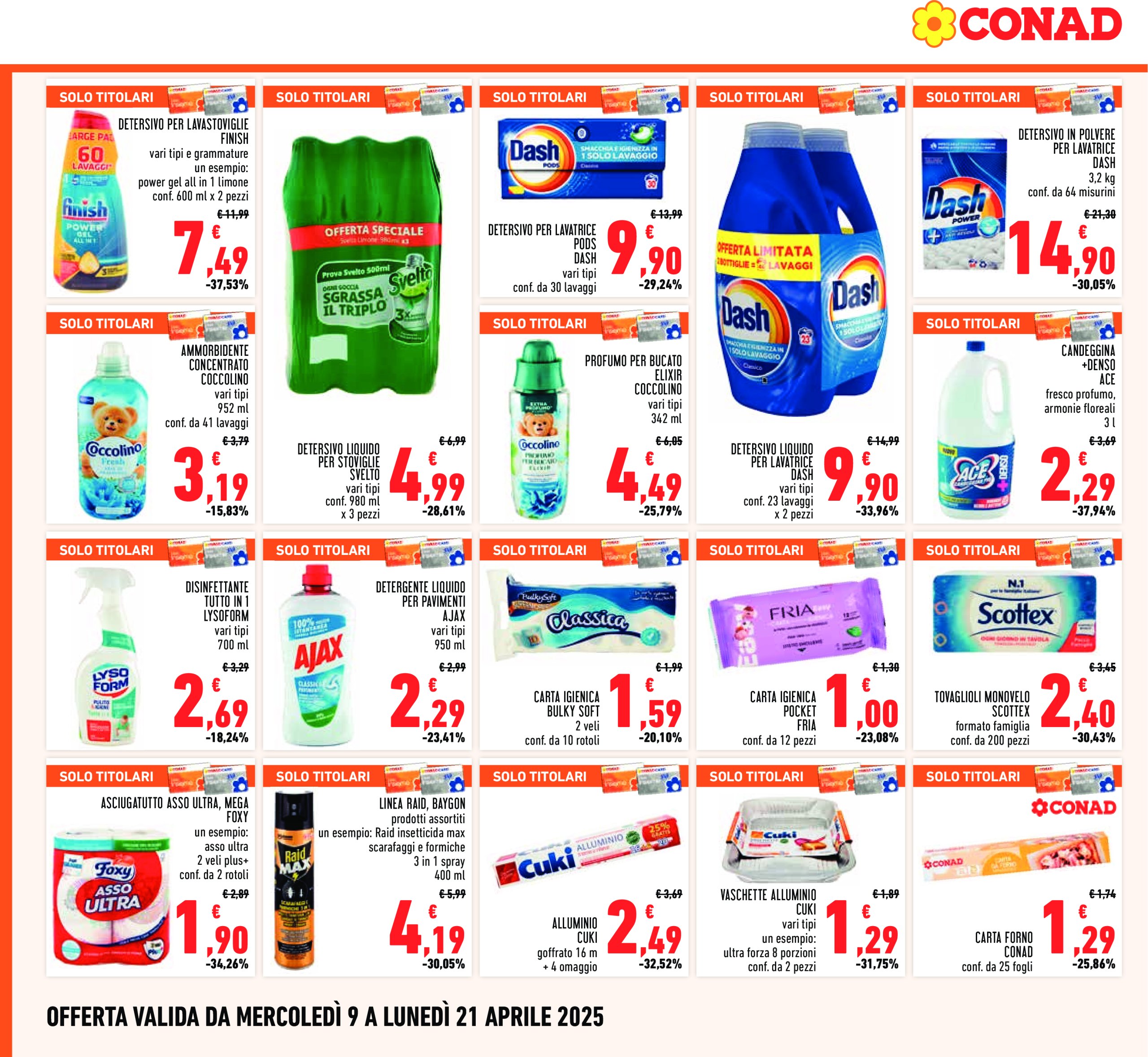 conad - Volantino Conad valido dal 09/04 al 21/04 - page: 20
