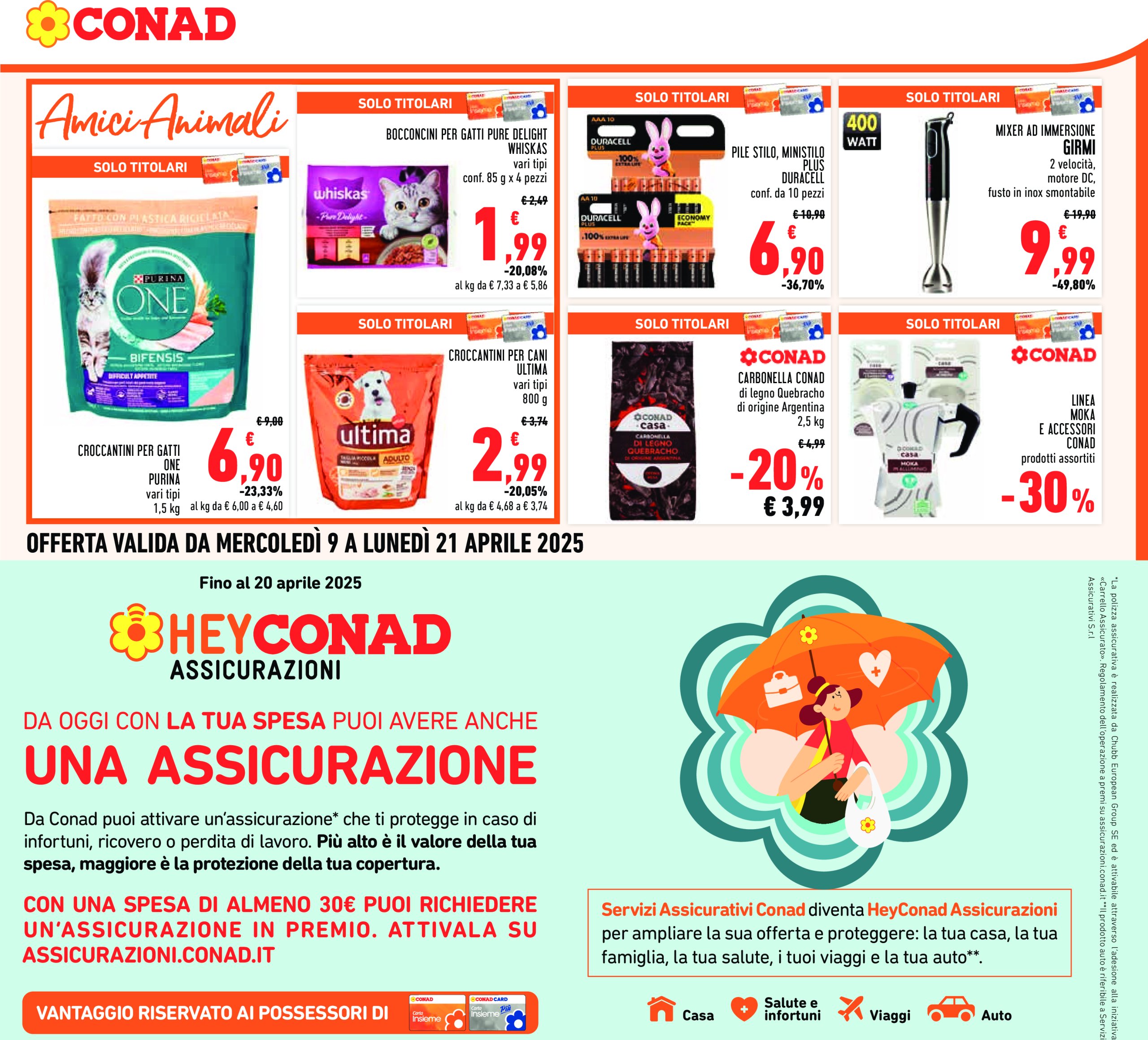 conad - Volantino Conad valido dal 09/04 al 21/04 - page: 21