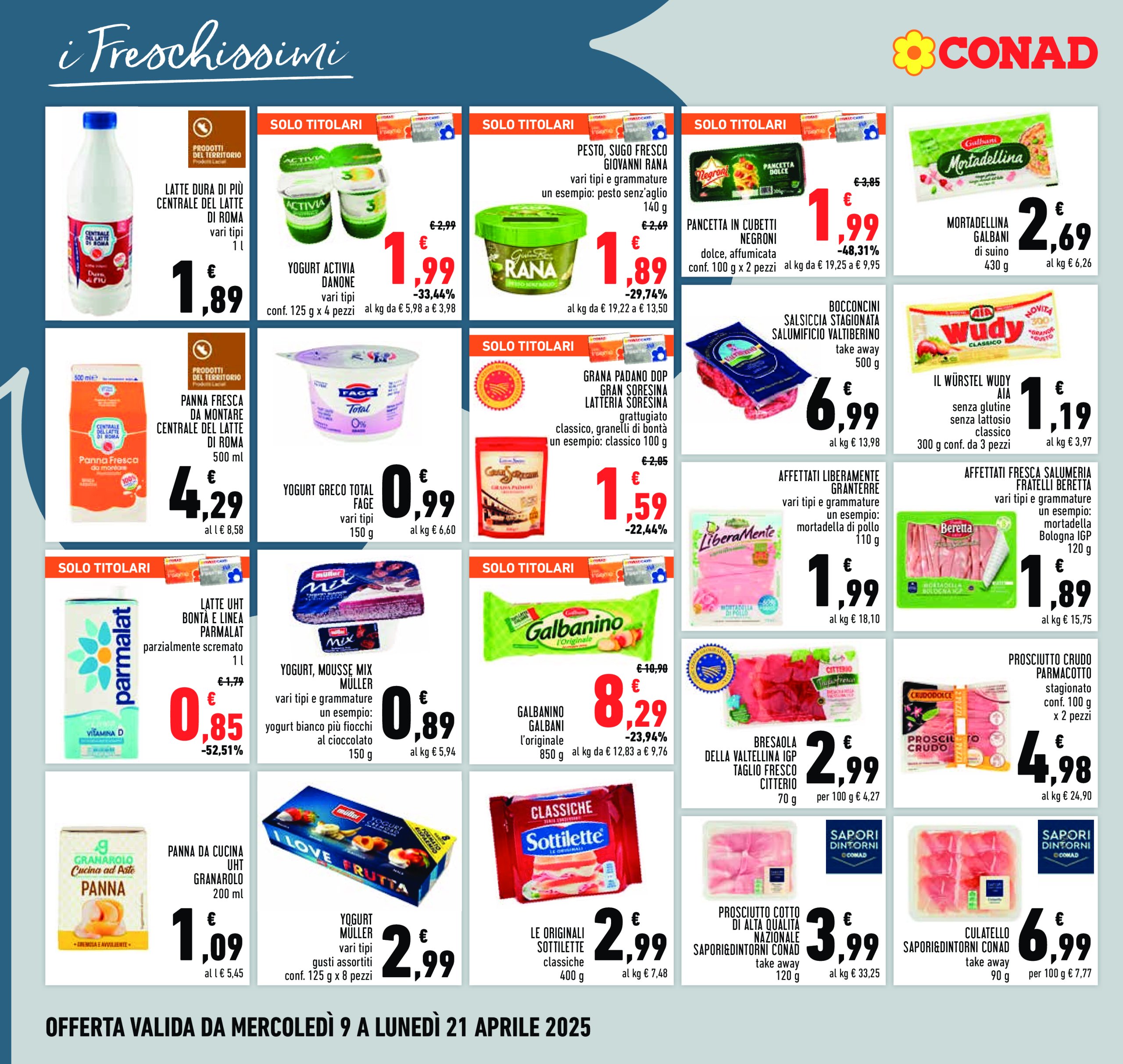 conad - Volantino Conad valido dal 09/04 al 21/04 - page: 14