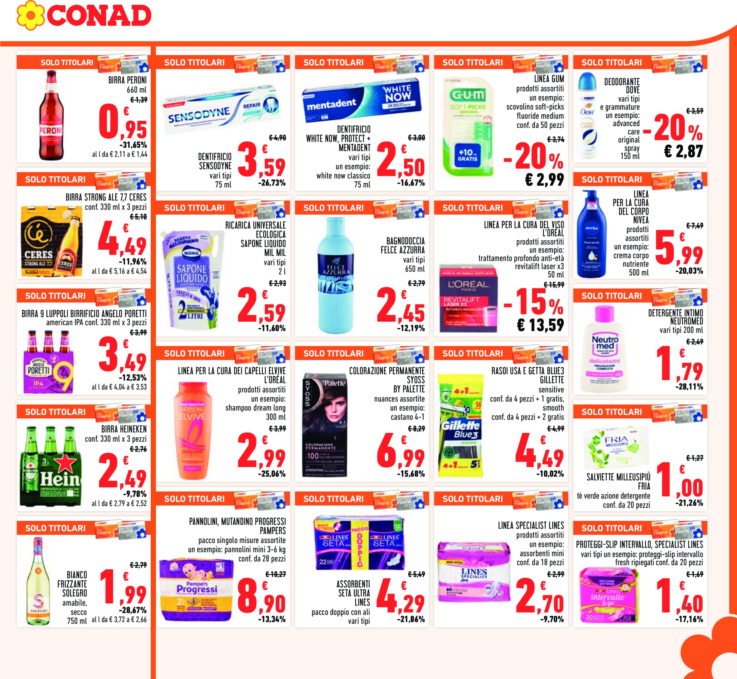 conad - Volantino Conad valido dal 09/04 al 21/04 - page: 19