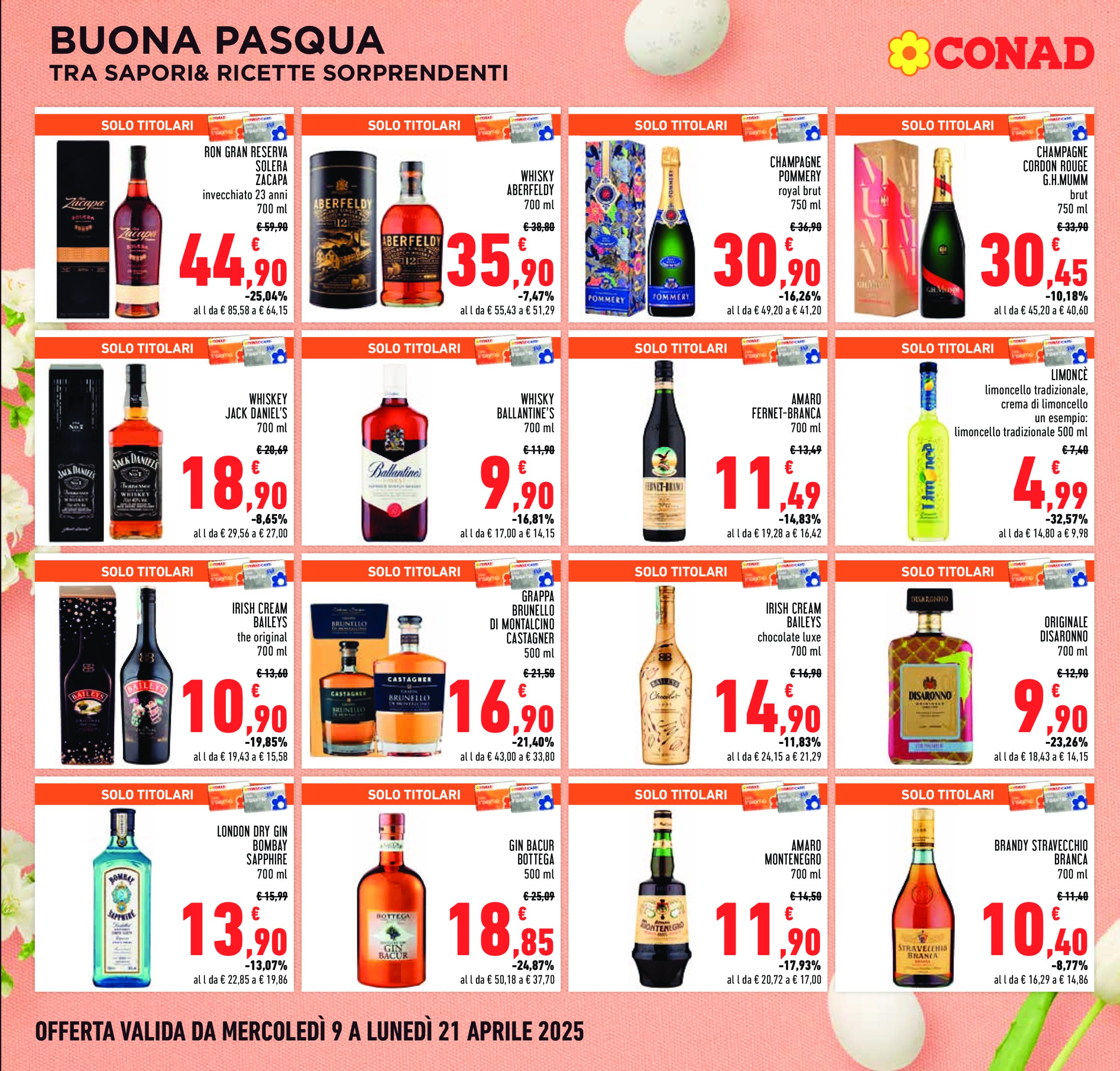conad - Volantino Conad valido dal 09/04 al 21/04 - page: 4