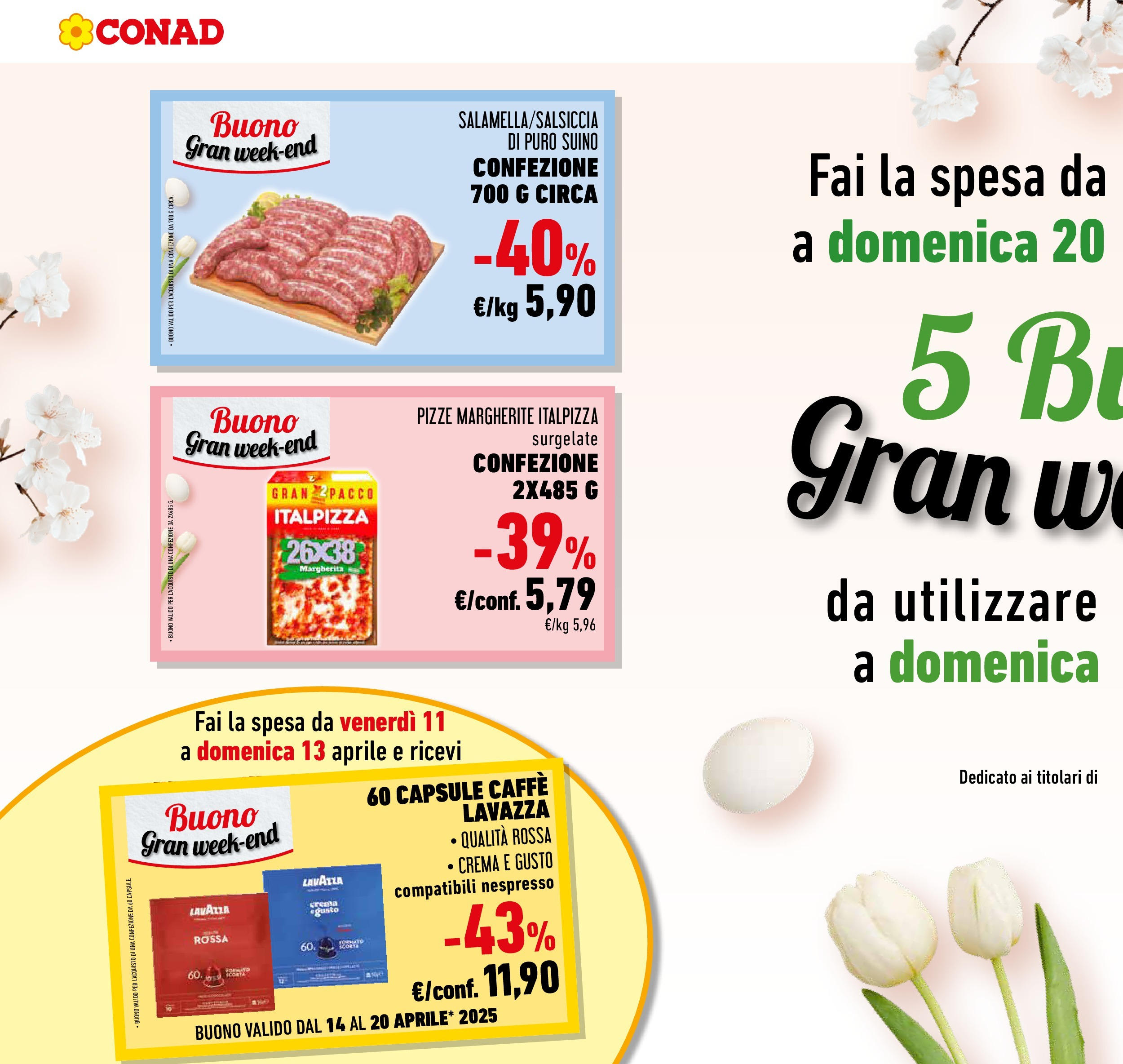 conad - Volantino Conad - Buona Pasqua valido dal 09/04 al 22/04 - page: 40