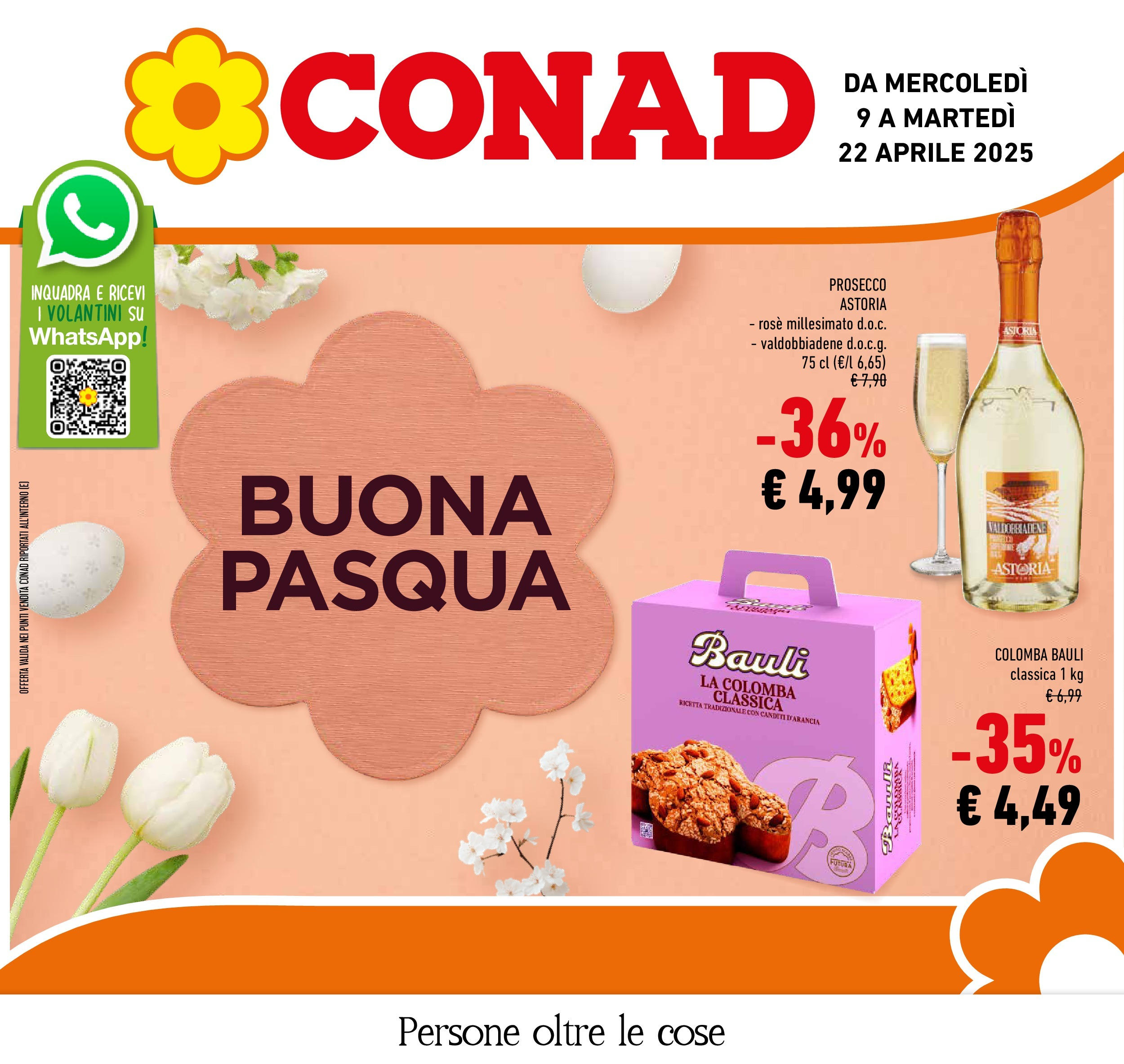 conad - Volantino Conad - Buona Pasqua valido dal 09/04 al 22/04