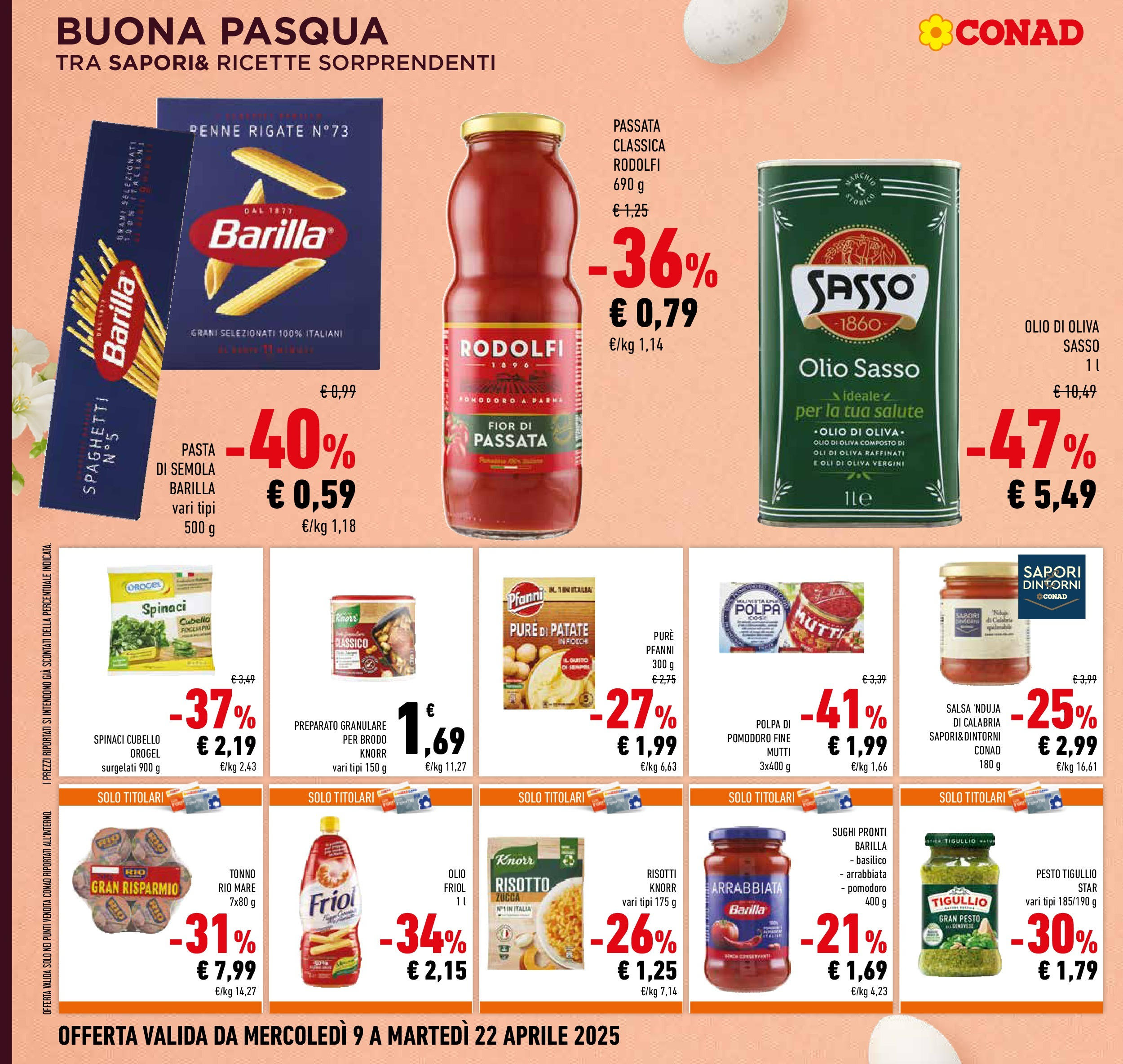 conad - Volantino Conad - Buona Pasqua valido dal 09/04 al 22/04 - page: 20
