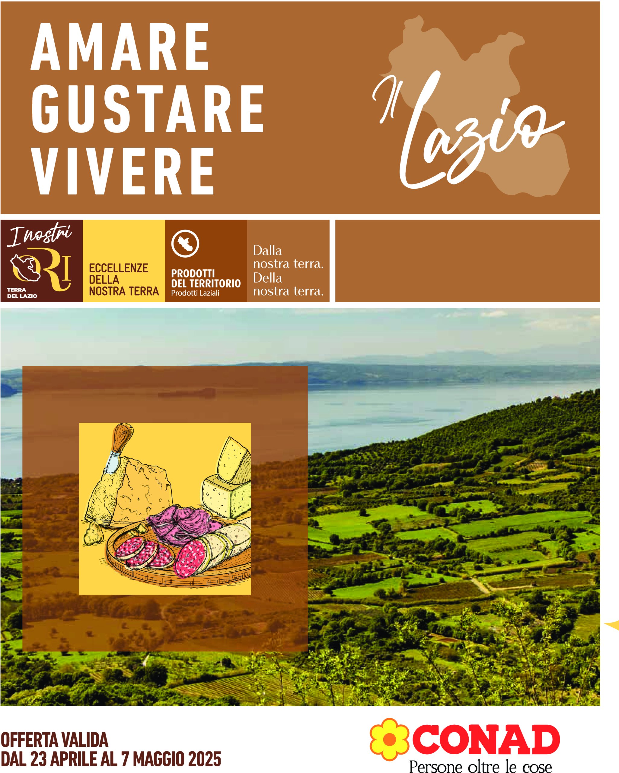 conad - Volantino Conad - Amare Gustare Vivere valido dal 23/04 al 07/05