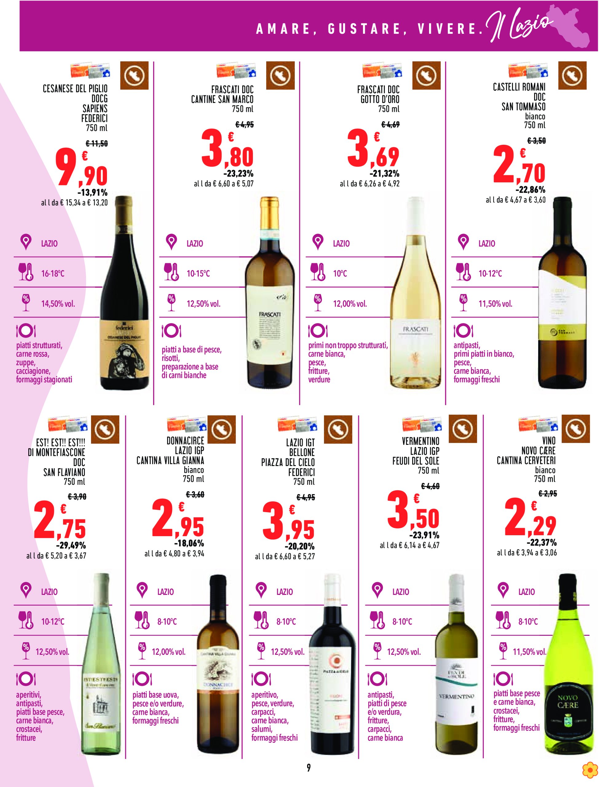 conad - Volantino Conad - Amare Gustare Vivere valido dal 23/04 al 07/05 - page: 9