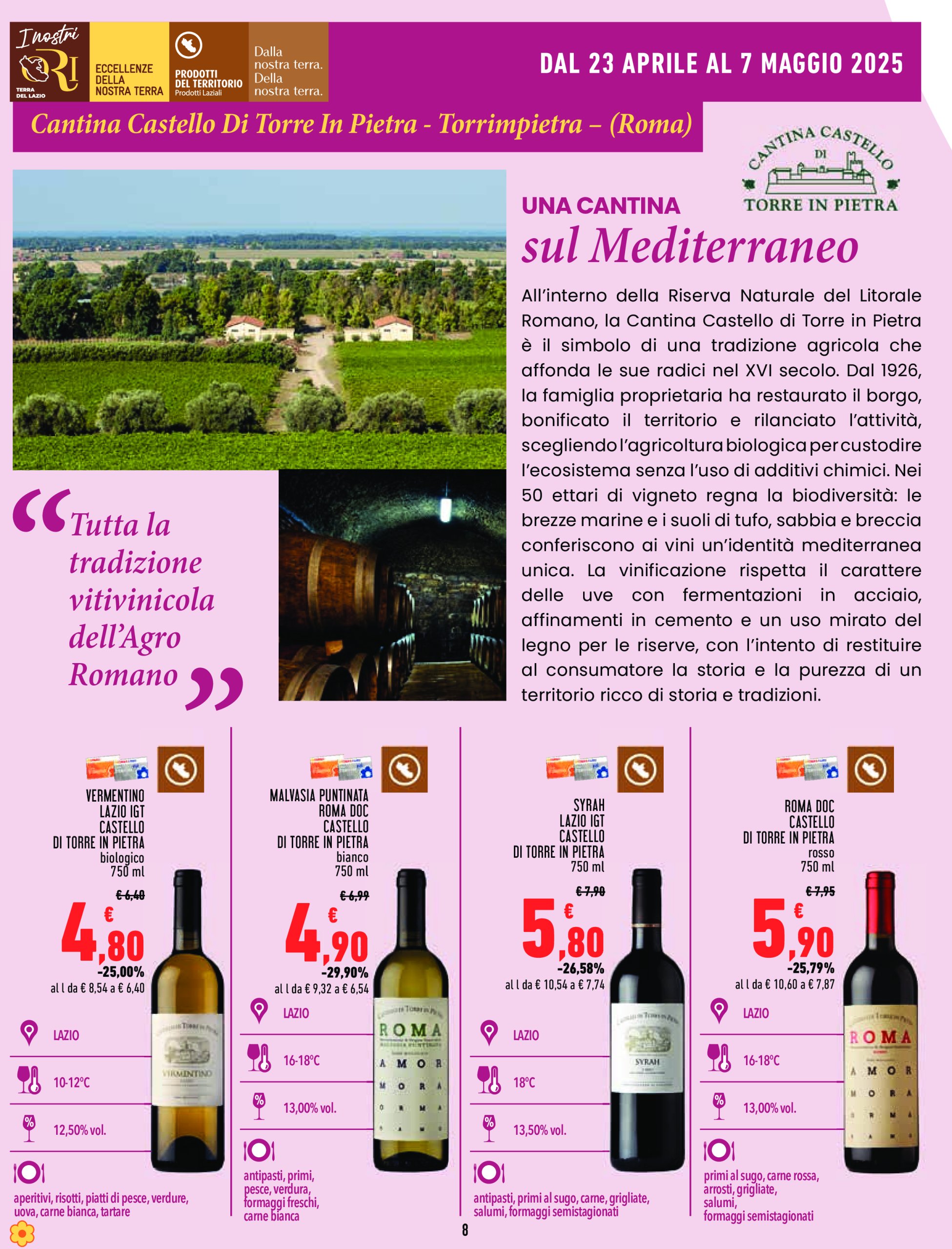 conad - Volantino Conad - Amare Gustare Vivere valido dal 23/04 al 07/05 - page: 8