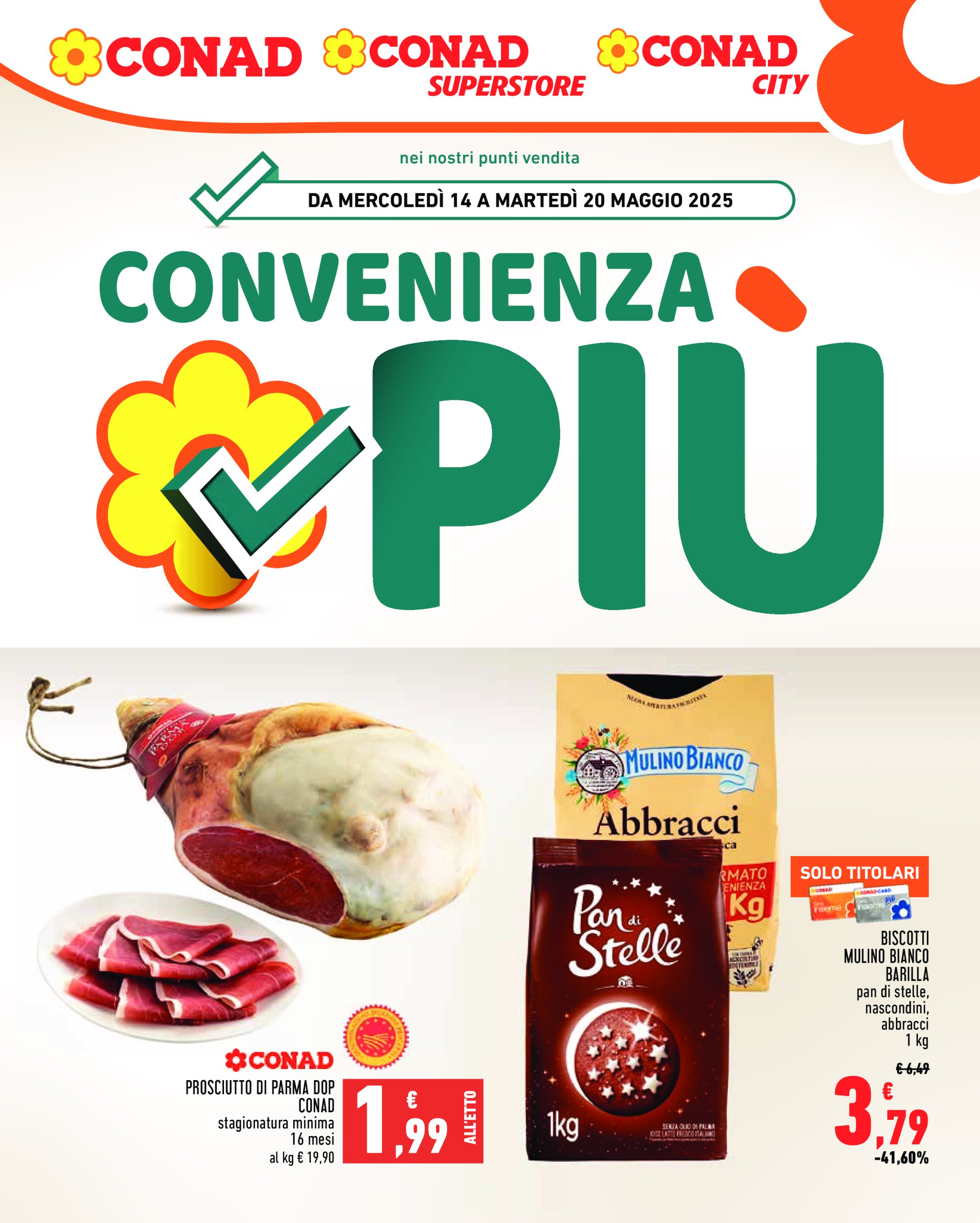 conad - Volantino Conad - Convenienza Piú valido dal 14/05 al 20/05