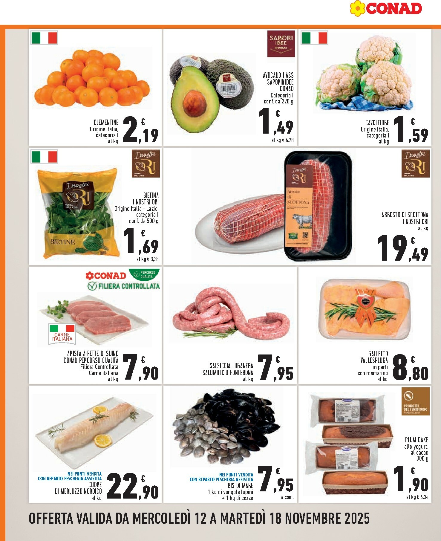 conad - Volantino Conad - Convenienza Piú valido dal 12/11 al 18/11 - page: 2