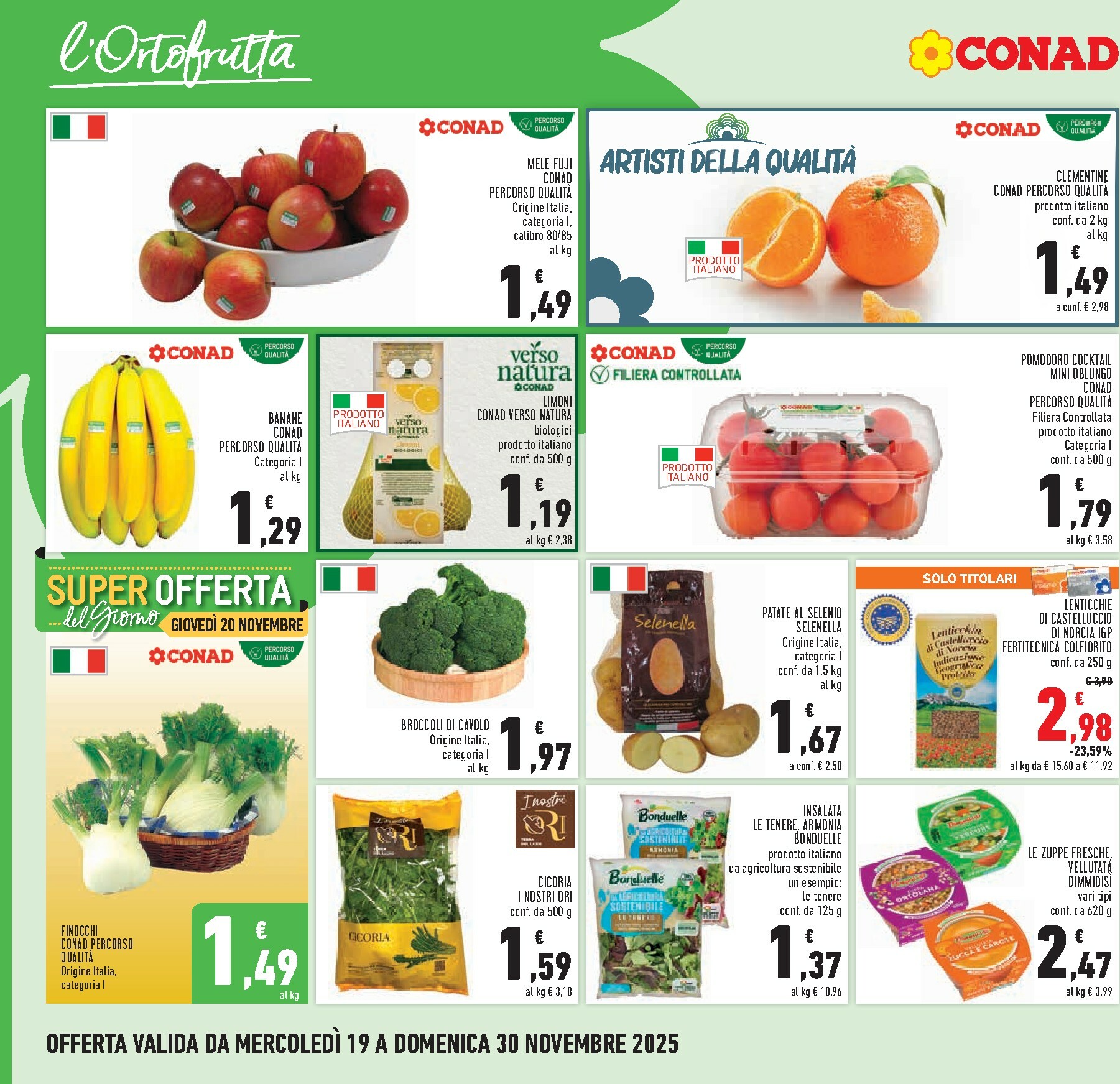 conad - Volantino Conad valido dal 19/11 al 30/11 - page: 2