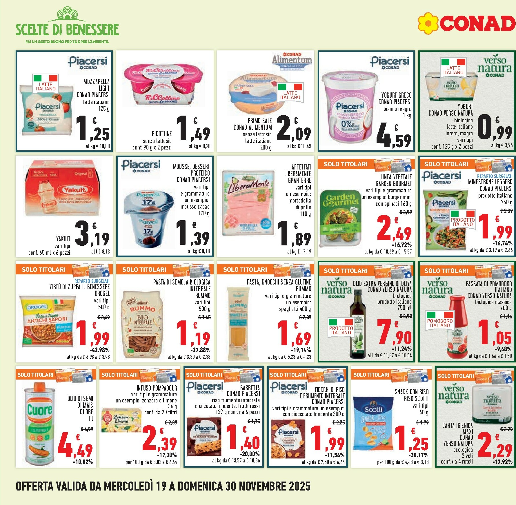 conad - Volantino Conad valido dal 19/11 al 30/11 - page: 12