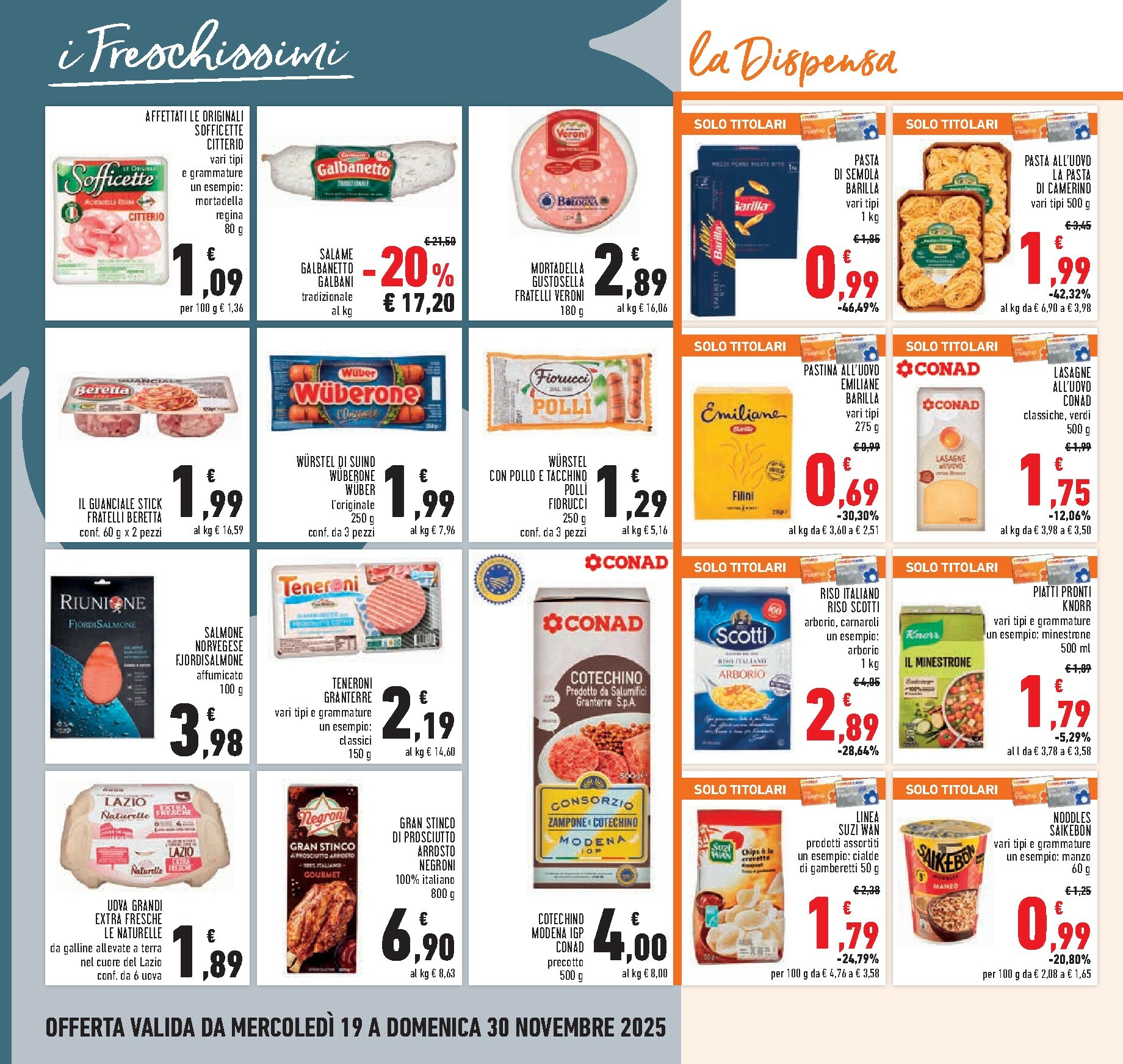 conad - Volantino Conad valido dal 19/11 al 30/11 - page: 14