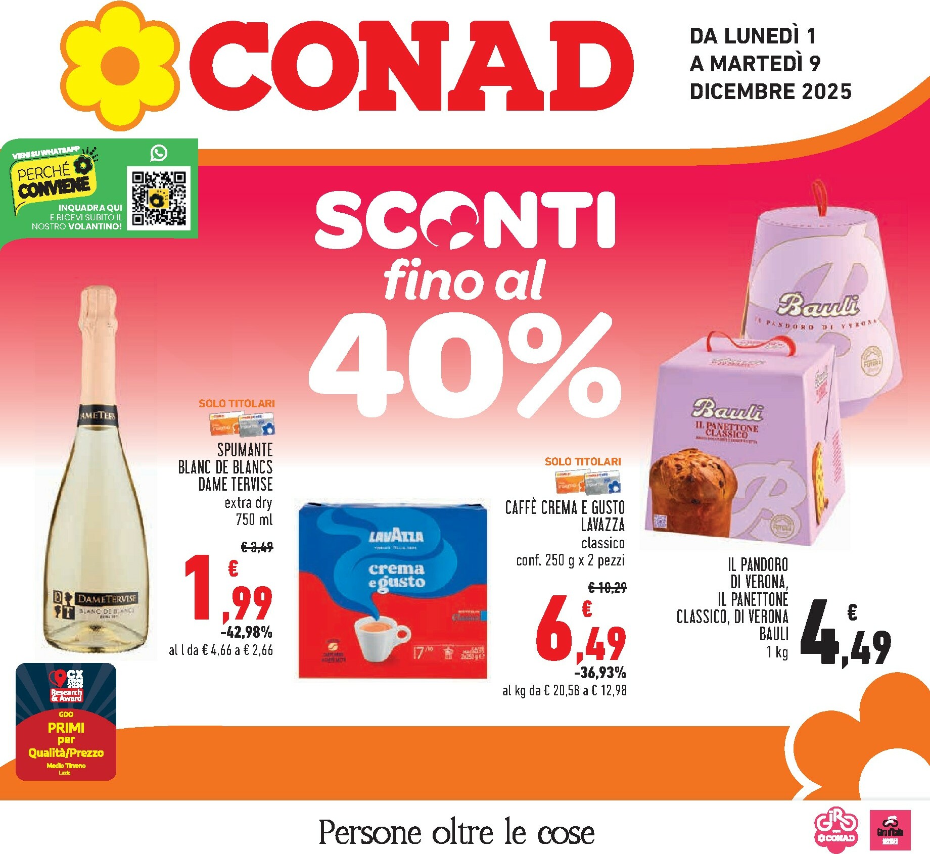 conad - Volantino Conad valido dal 01/12 al 09/12