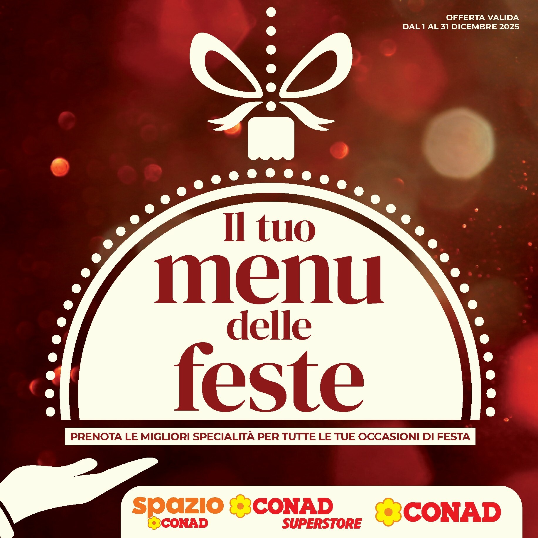conad - Volantino Conad - Il tui menu delle feste valido dal 01/12 al 31/12