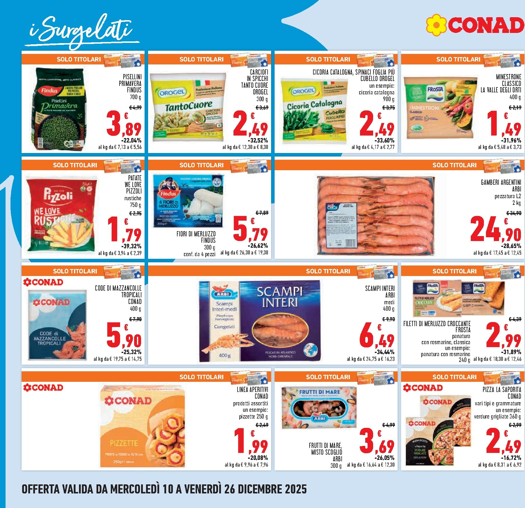 conad - Volantino Conad valido dal 10/12 al 26/12 - page: 20