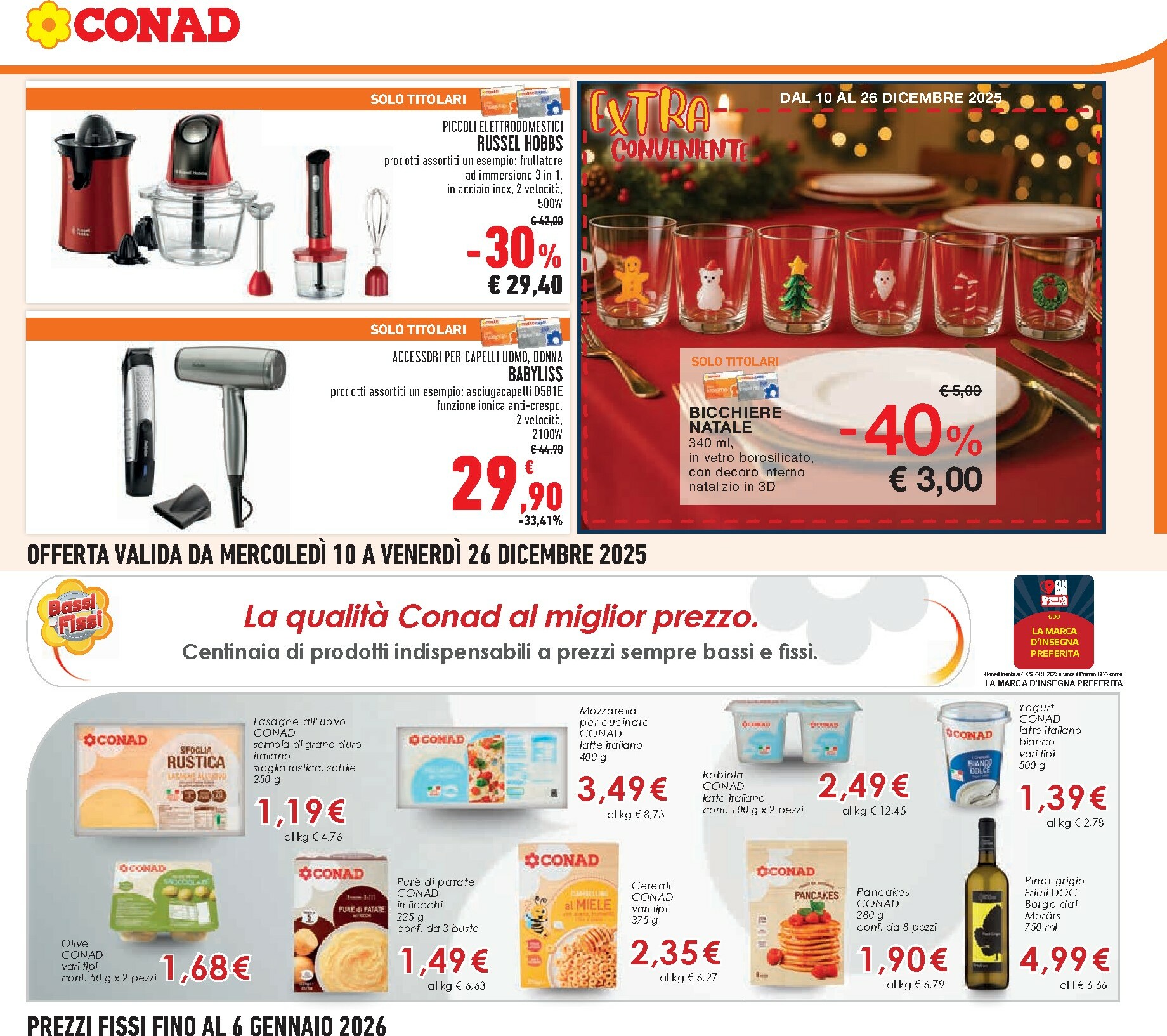 conad - Volantino Conad valido dal 10/12 al 26/12 - page: 29