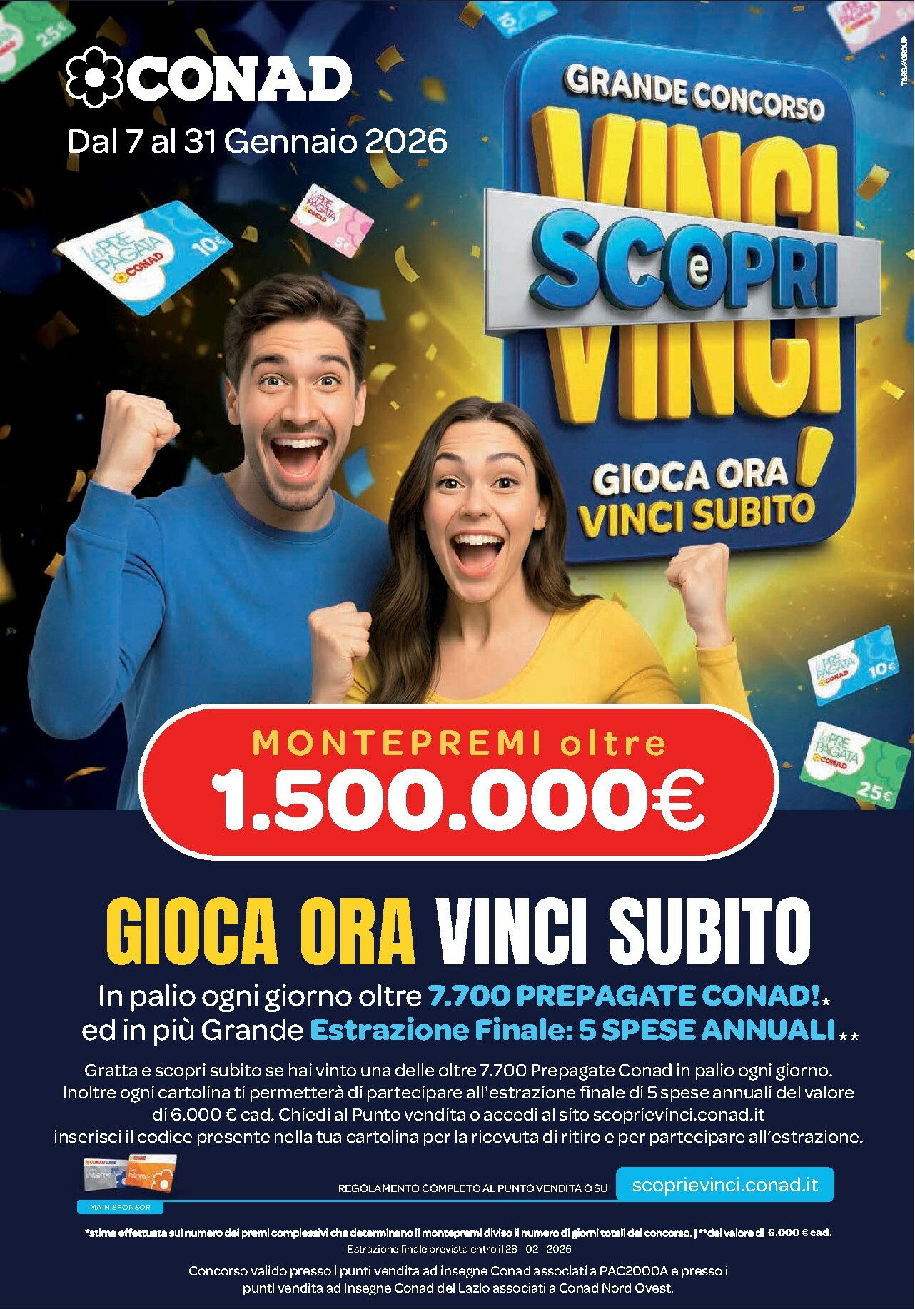 conad - Volantino Conad - Convenienza Più valido dal 09/01 al 13/01 - page: 5