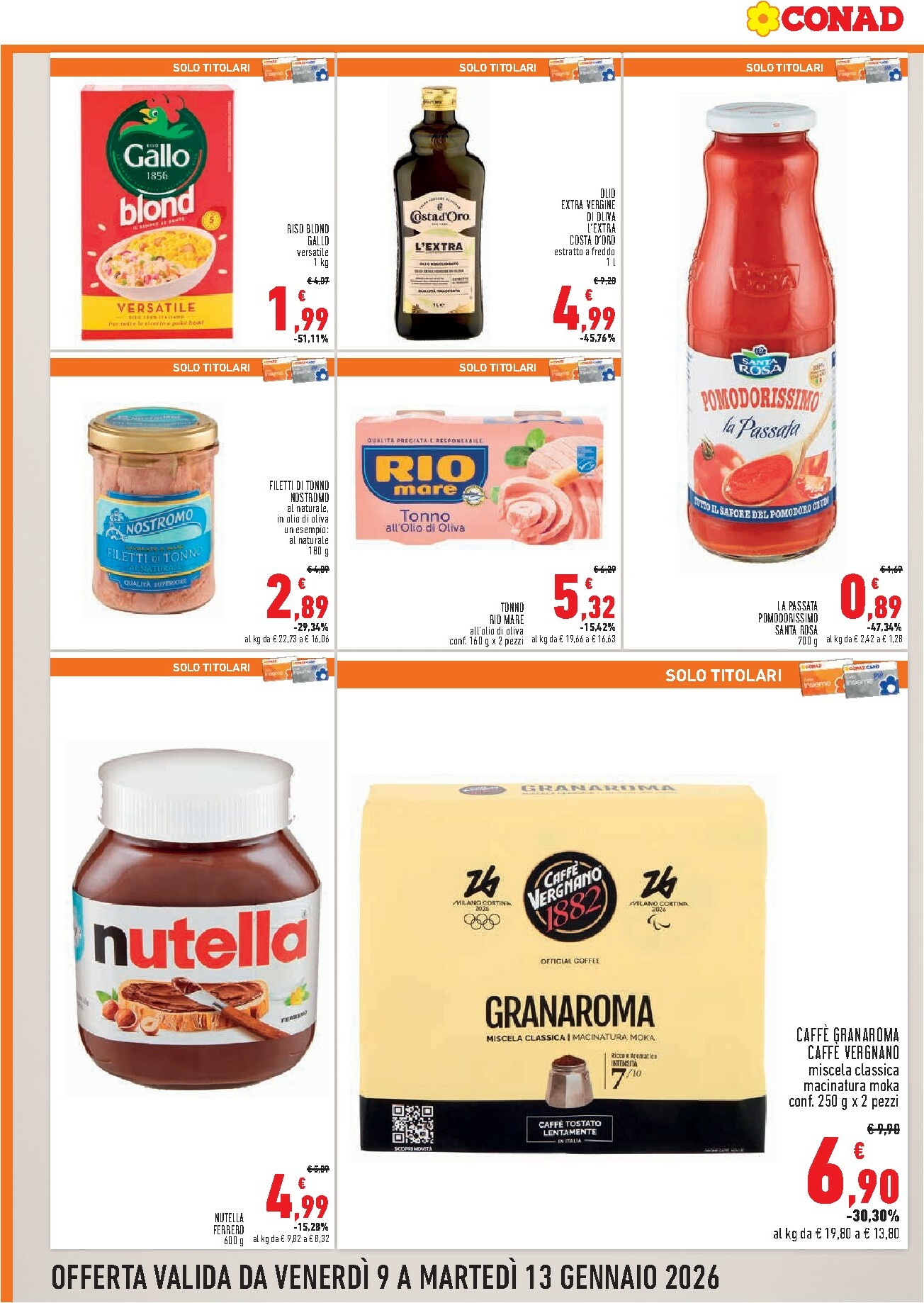 conad - Volantino Conad - Convenienza Più valido dal 09/01 al 13/01 - page: 6