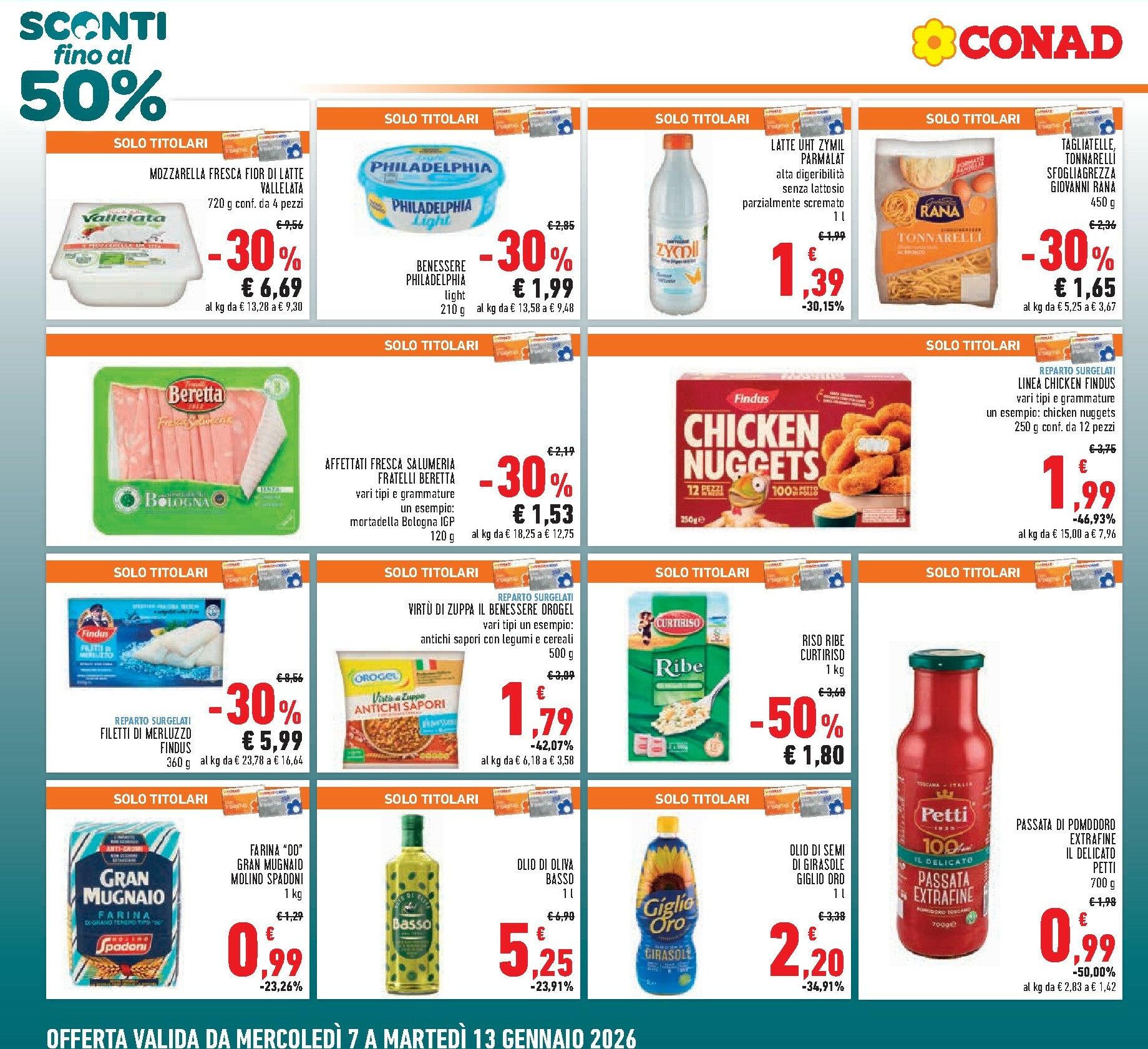 conad - Volantino Conad valido dal 07/01 al 13/01 - page: 2
