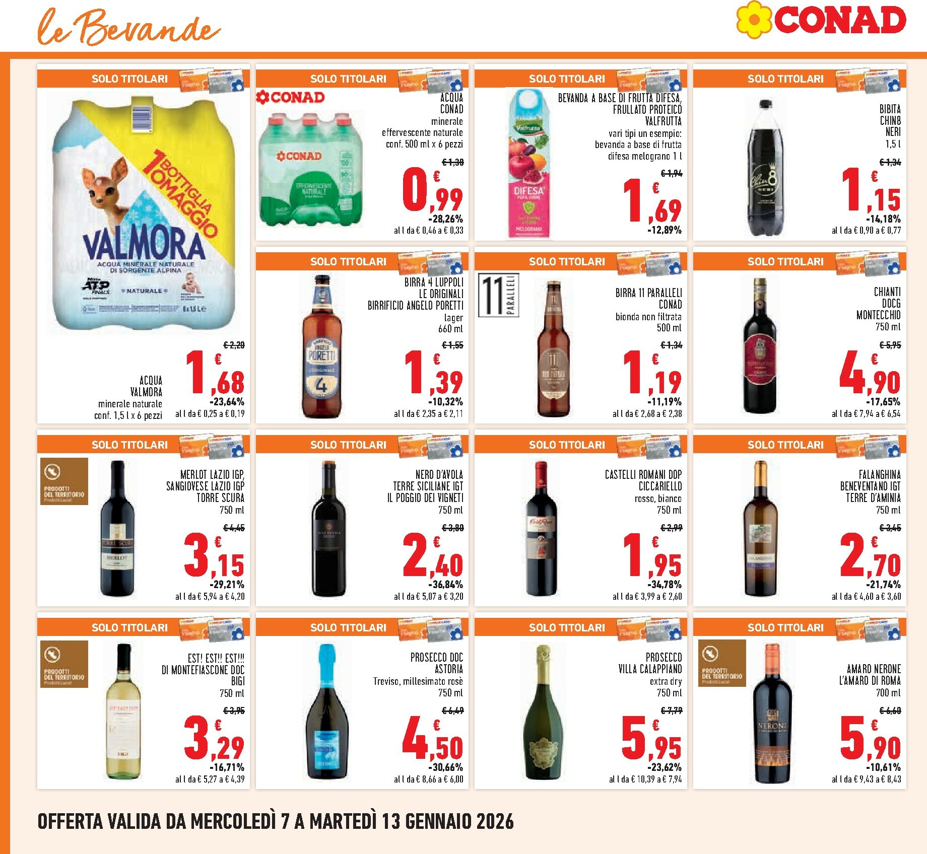 conad - Volantino Conad valido dal 07/01 al 13/01 - page: 20