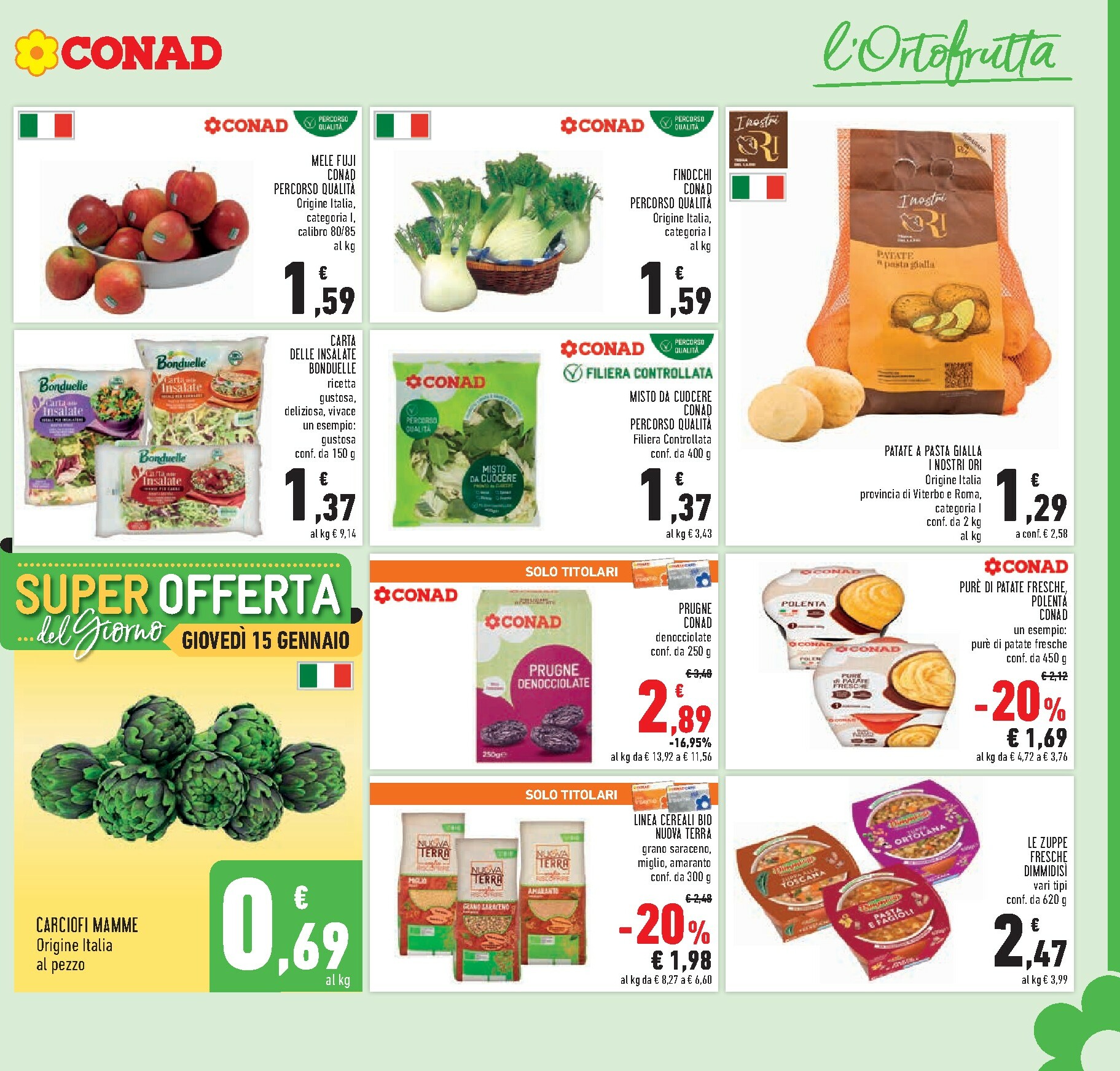 conad - Volantino Conad valido dal 14/01 al 28/01 - page: 5