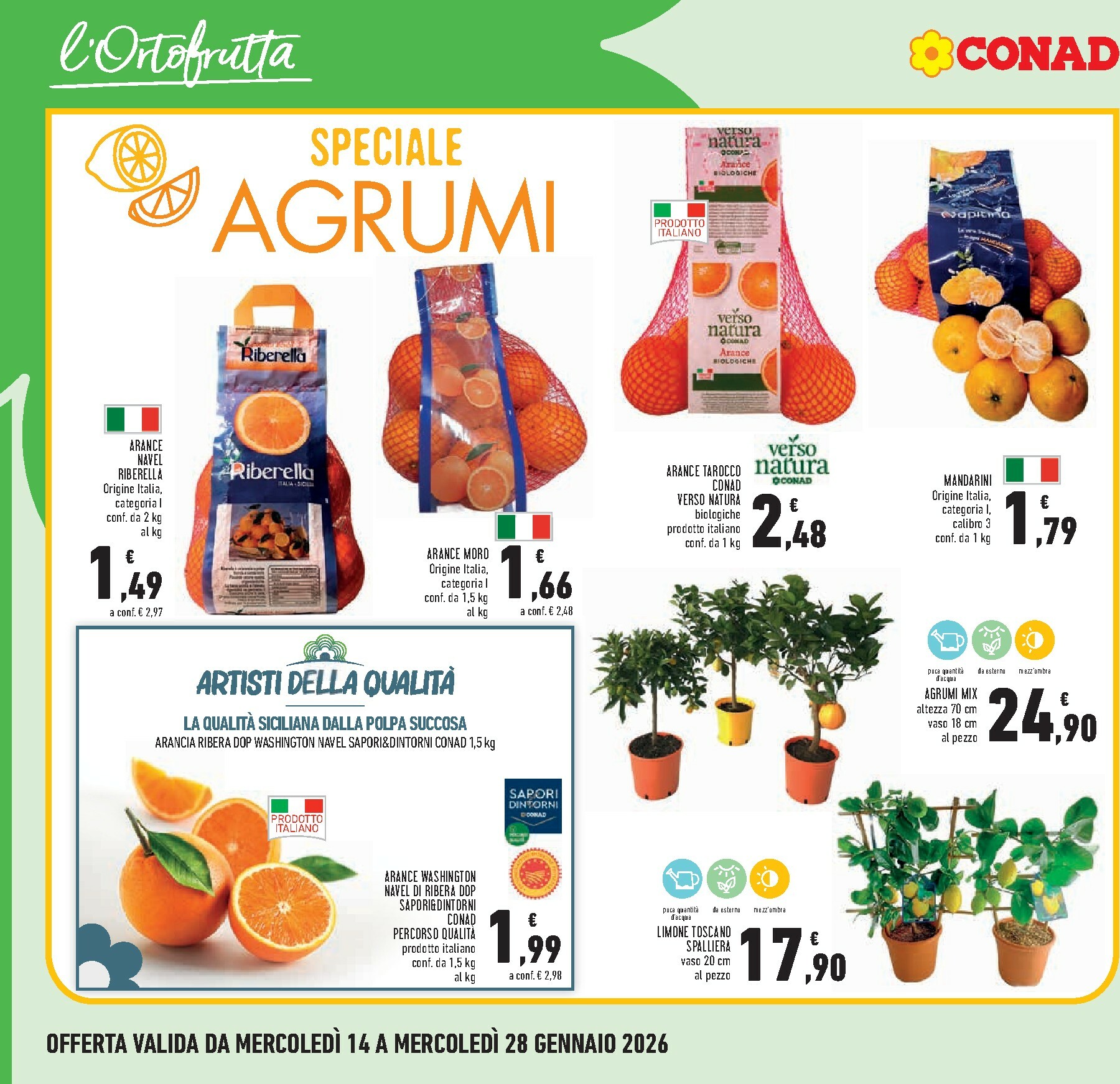 conad - Volantino Conad valido dal 14/01 al 28/01 - page: 4