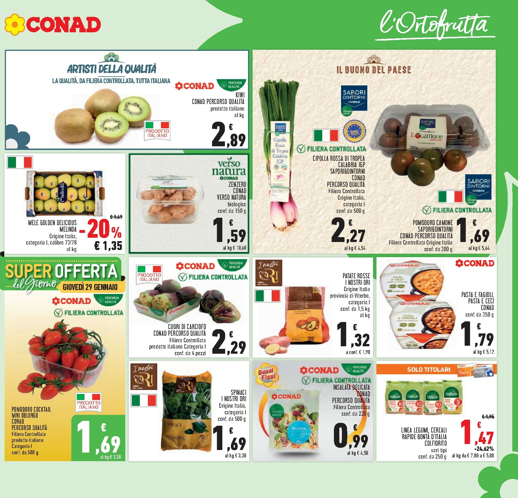 conad - Volantino Conad valido dal 29/01 al 07/02 - page: 13