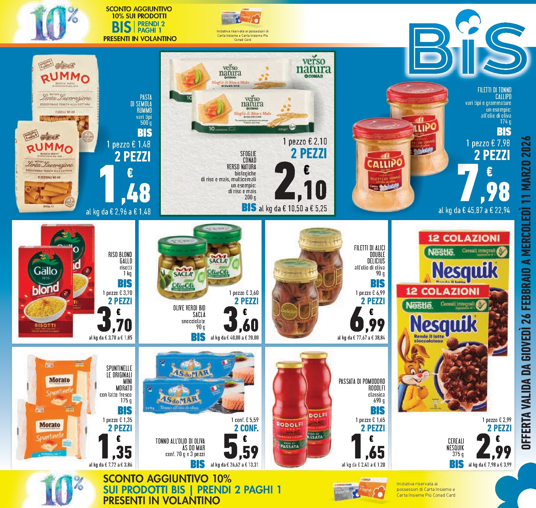 conad - Volantino Conad - Emilia Romagna valido dal 26/02/2026 al 11/03/2026 - page: 3