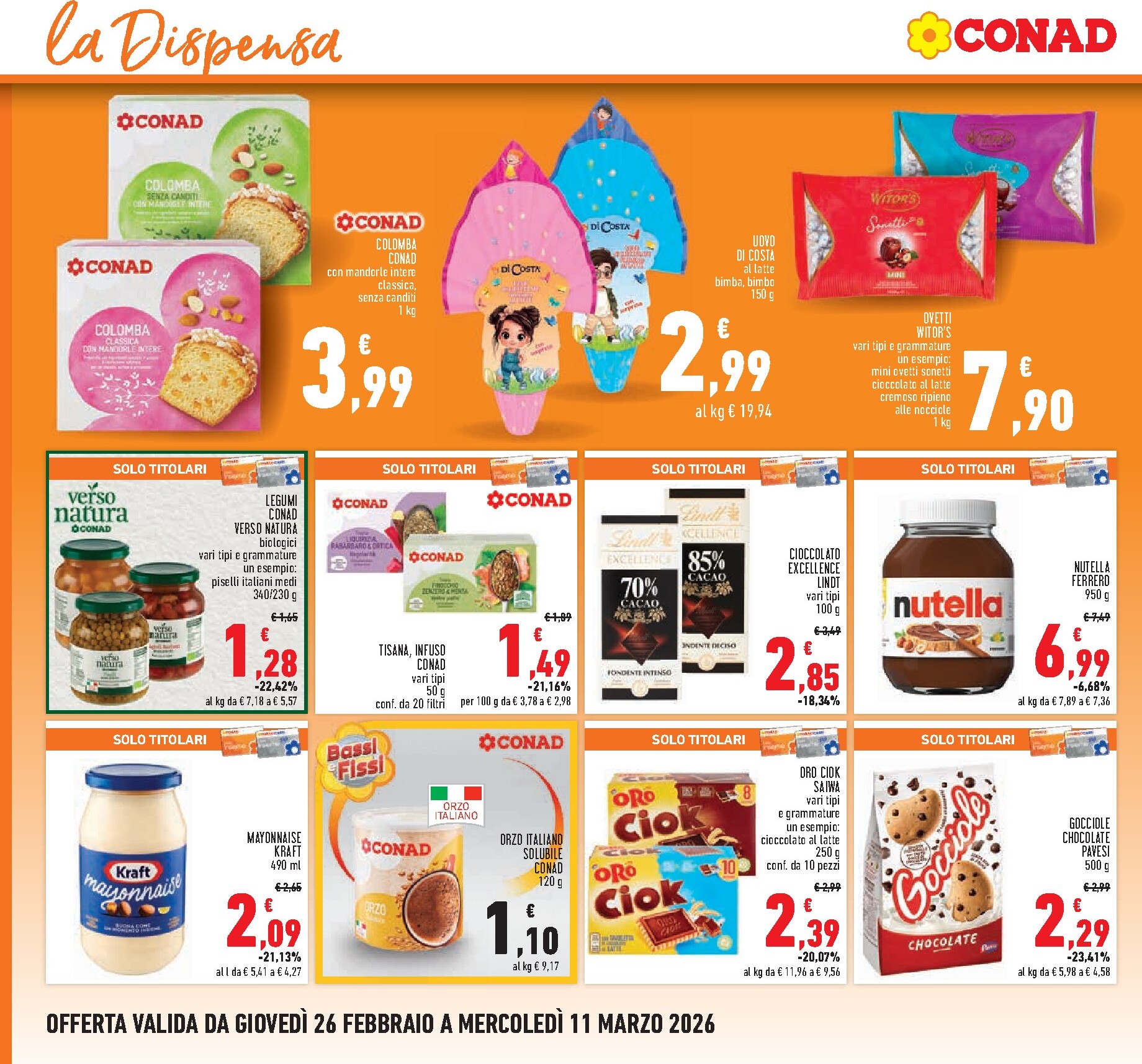 conad - Volantino Conad - Emilia Romagna valido dal 26/02/2026 al 11/03/2026 - page: 16