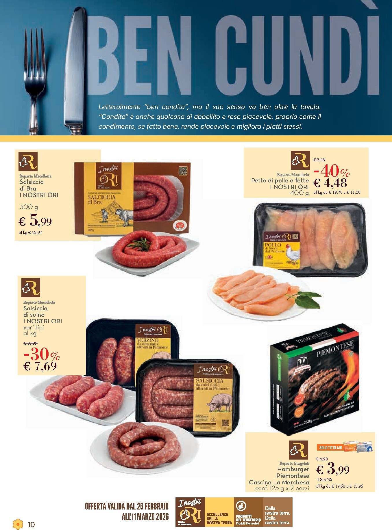 conad - Volantino Conad - Disné valido dal 26/02/2026 al 11/03/2026 - page: 10