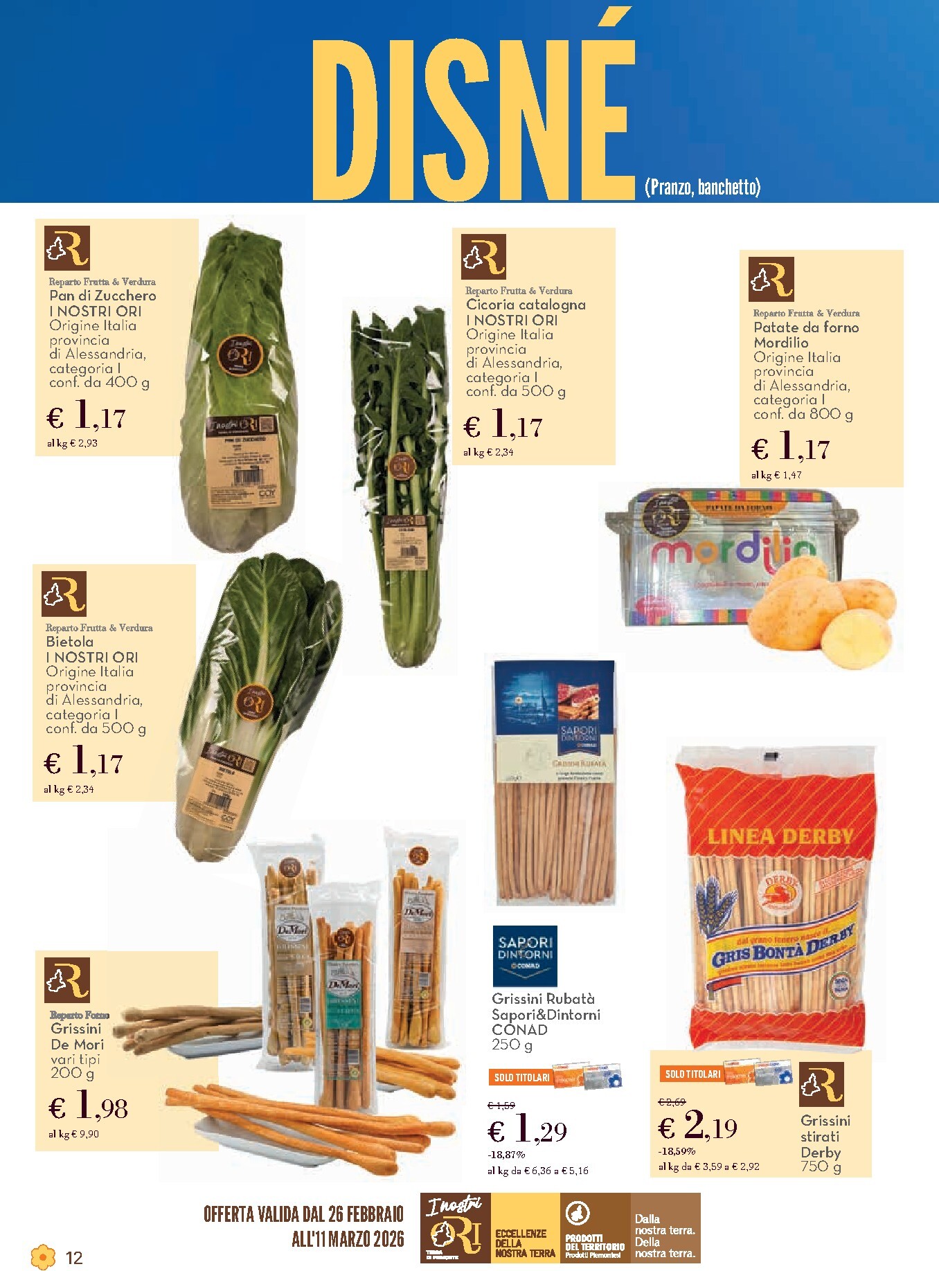 conad - Volantino Conad - Disné valido dal 26/02/2026 al 11/03/2026 - page: 12