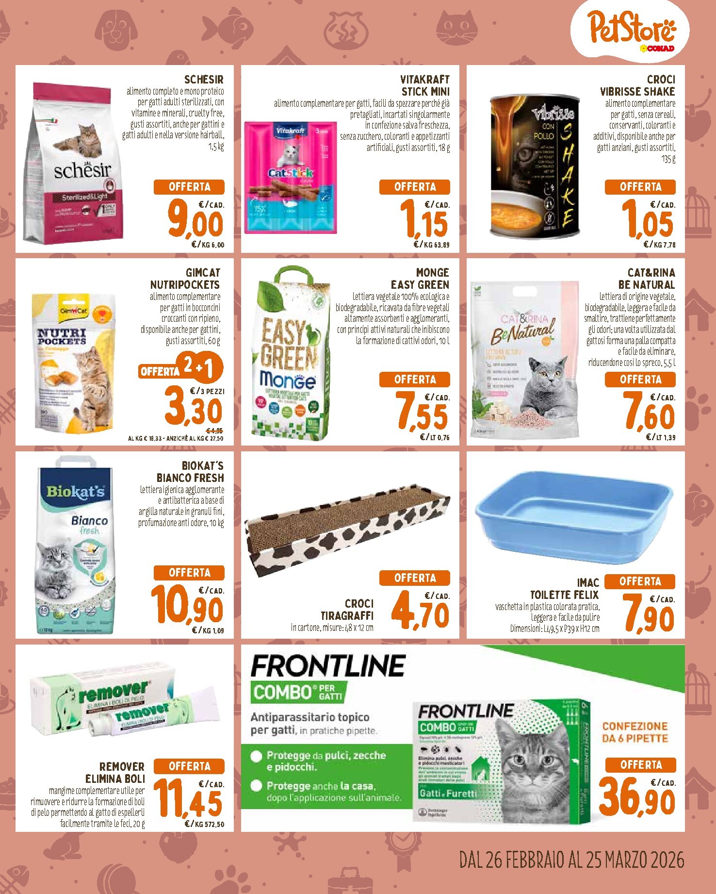 conad - Volantino Conad - Pet Store valido dal 26/02/2026 al 25/03/2026 - page: 5