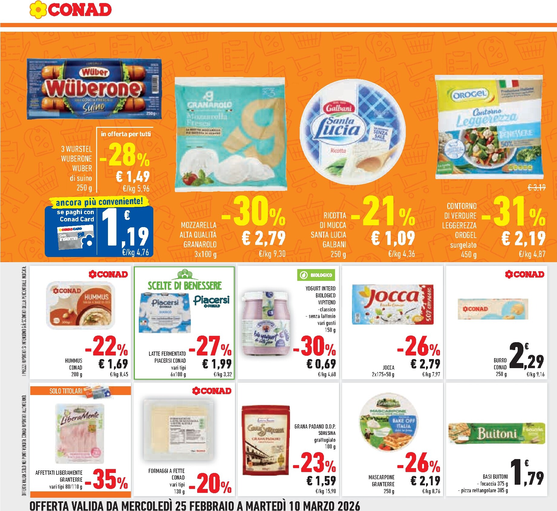 conad - Volantino Conad - Lombardia valido dal 25/02/2026 al 10/03/2026 - page: 18