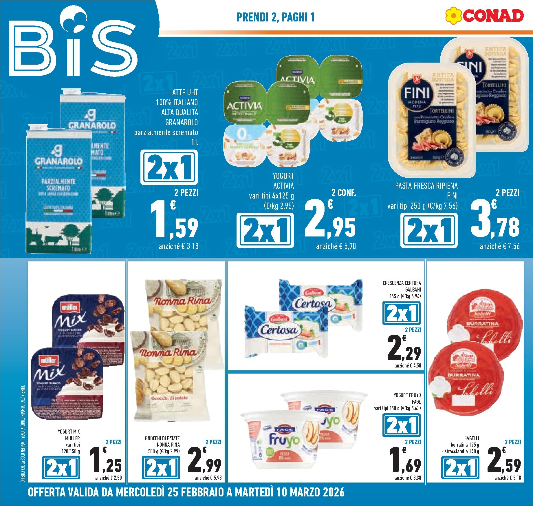 conad - Volantino Conad - Lombardia valido dal 25/02/2026 al 10/03/2026 - page: 2
