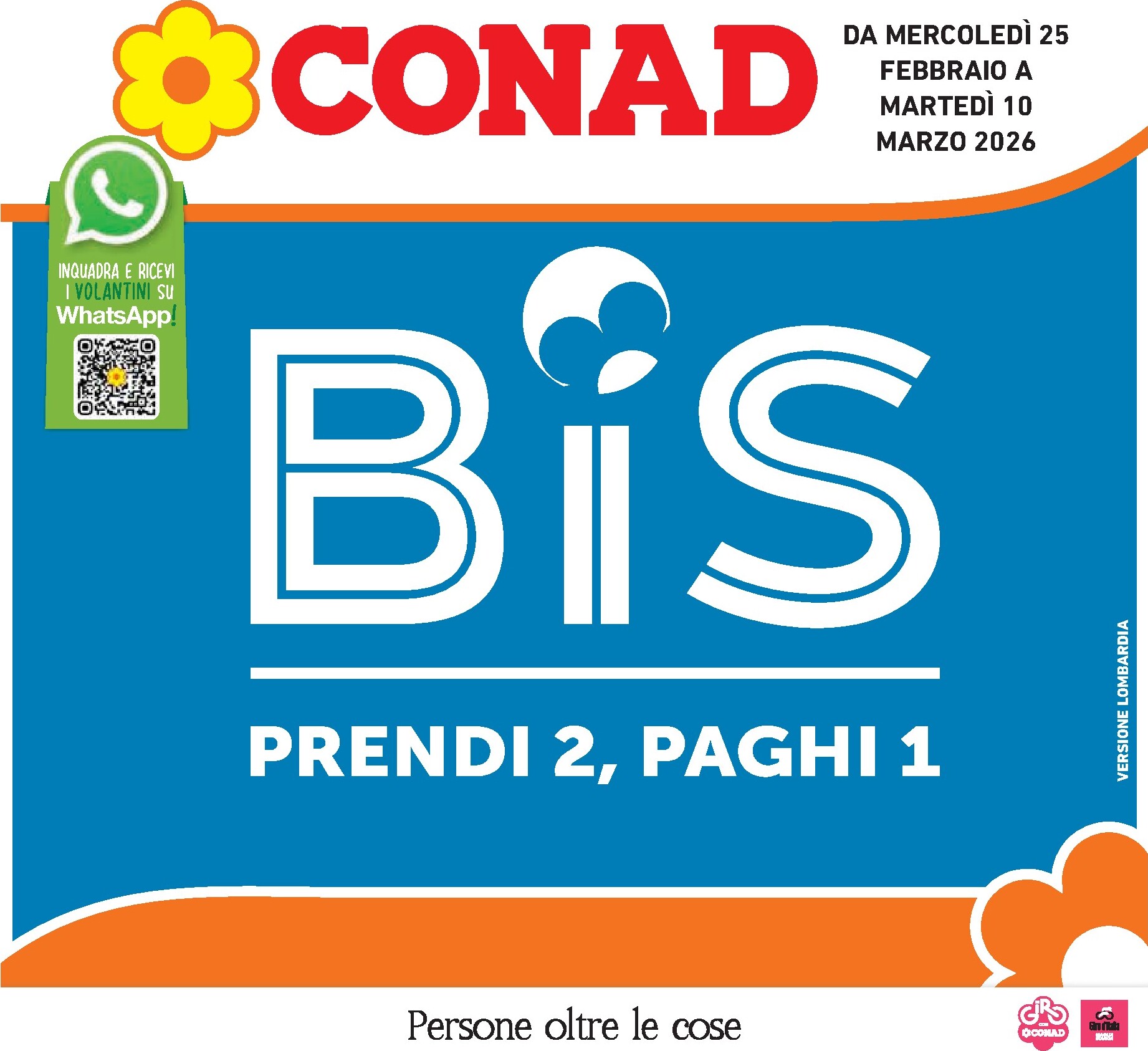 conad - Volantino Conad - Lombardia valido dal 25/02/2026 al 10/03/2026