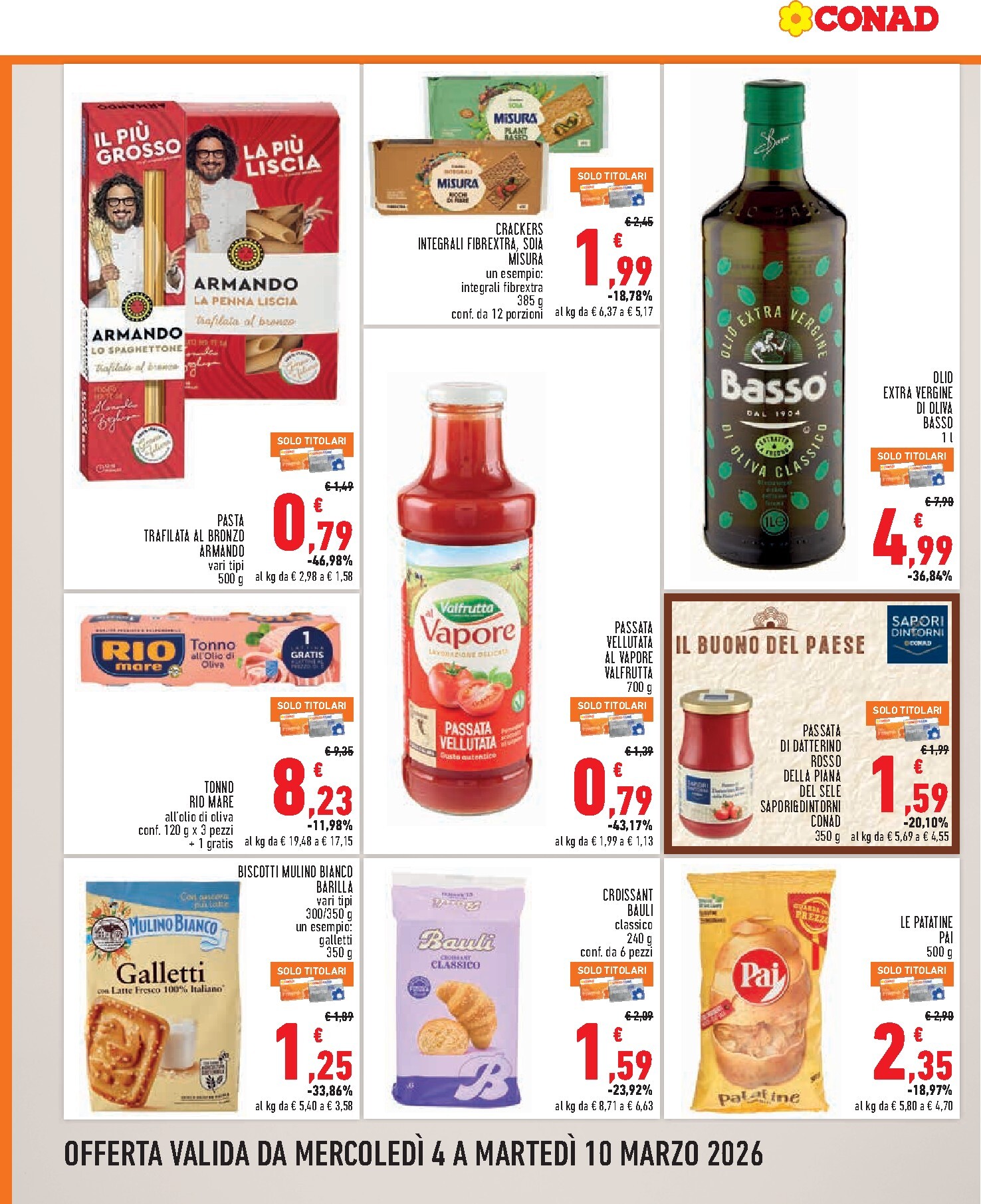 conad - Volantino Conad - Convenienze Più valido dal 04/03/2026 al 10/03/2026 - page: 6