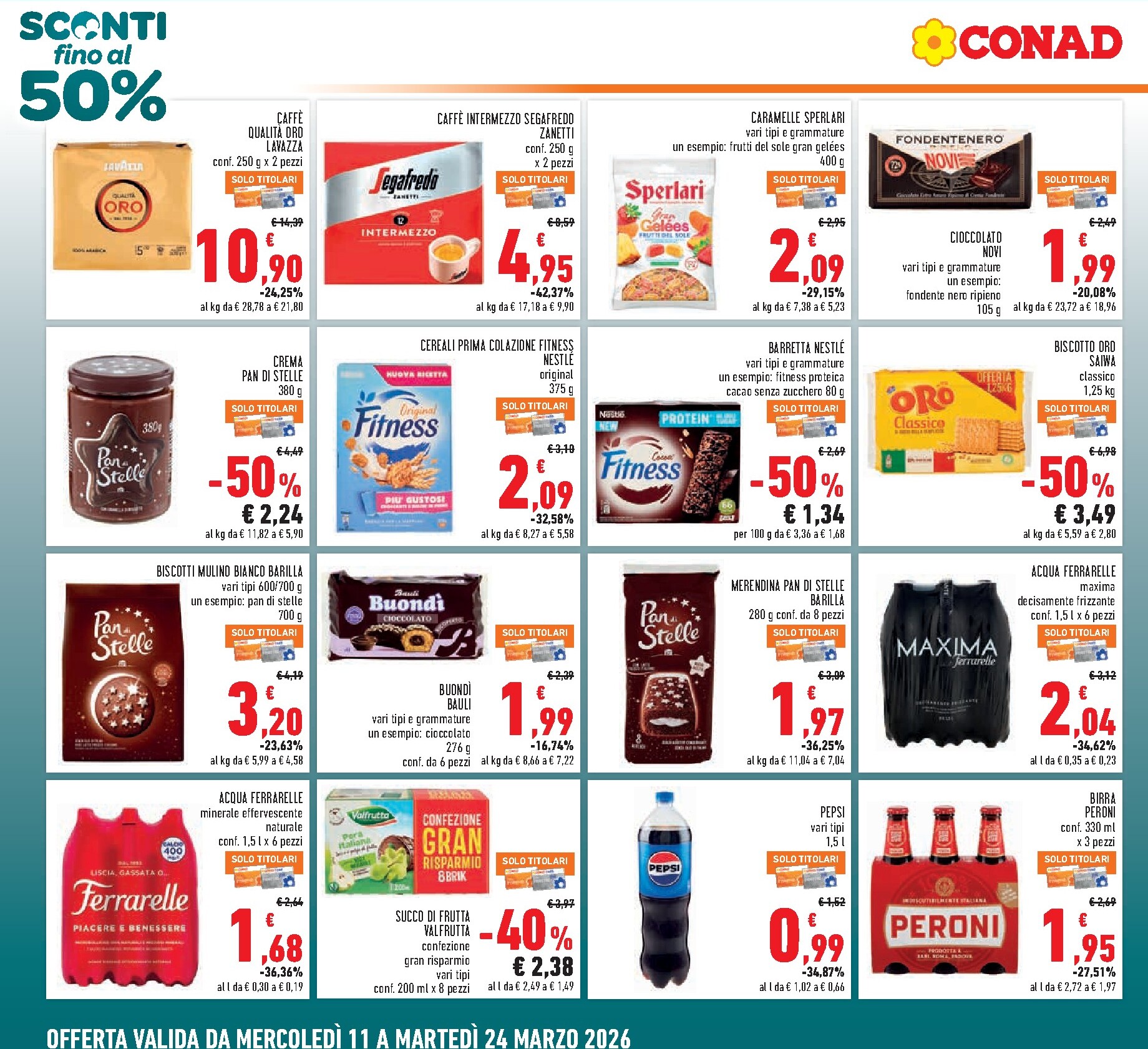 conad - Volantino Conad valido dal 11/03/2026 al 24/03/2026 - page: 4