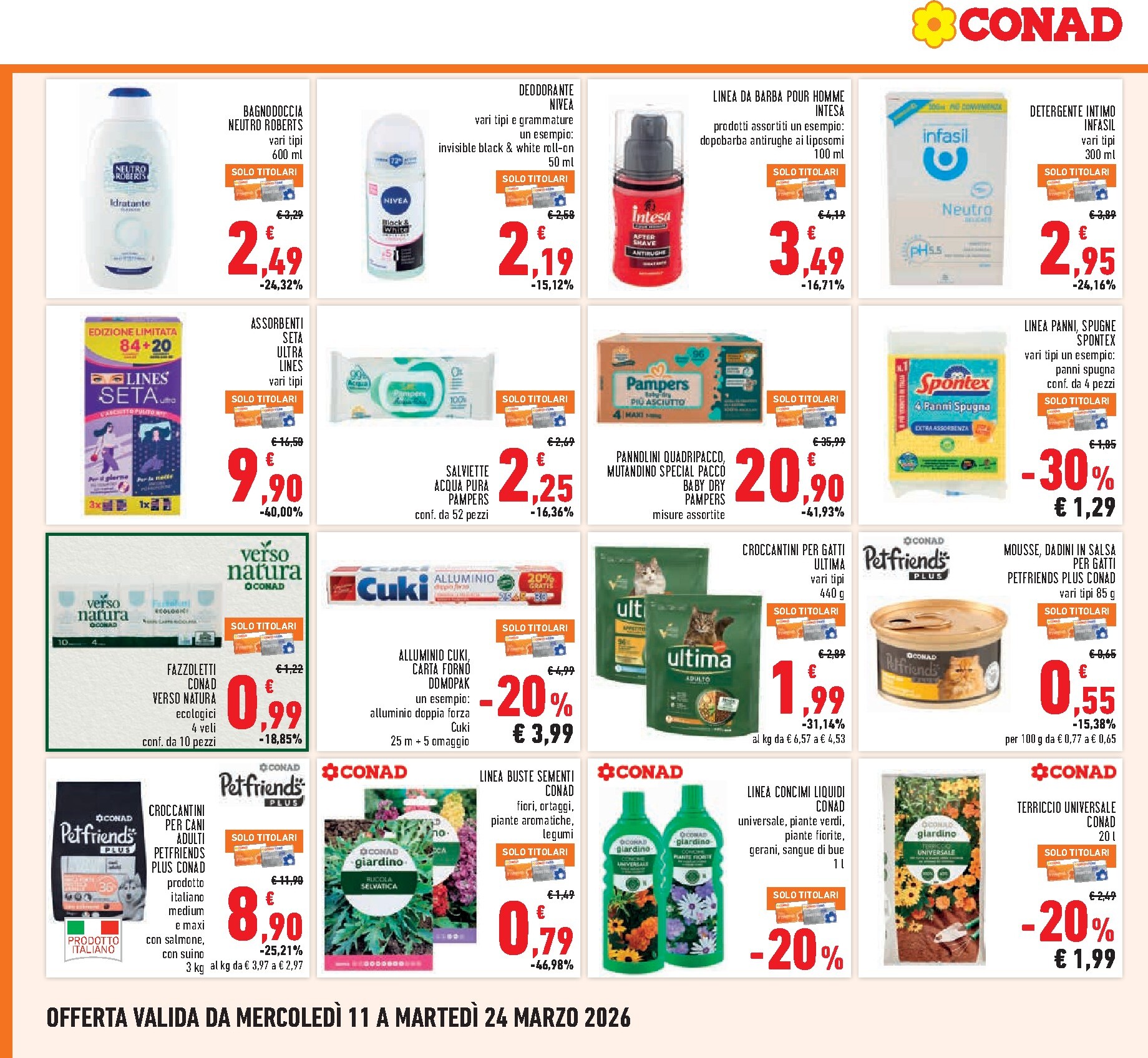 conad - Volantino Conad valido dal 11/03/2026 al 24/03/2026 - page: 24