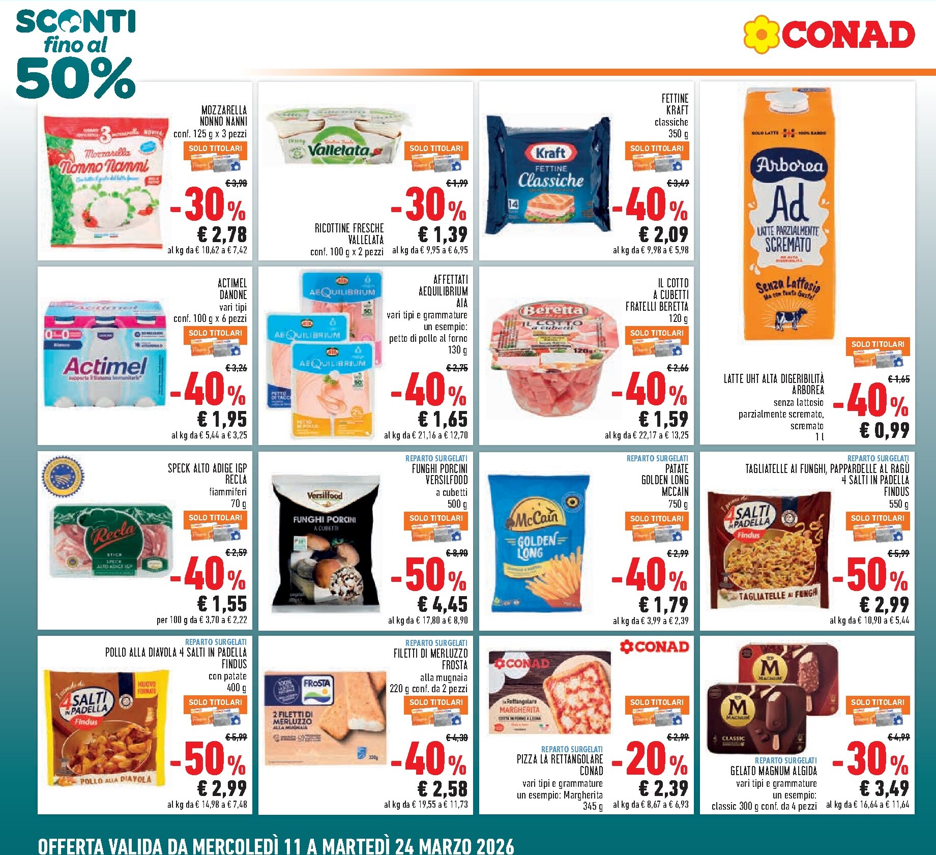 conad - Volantino Conad valido dal 11/03/2026 al 24/03/2026 - page: 2